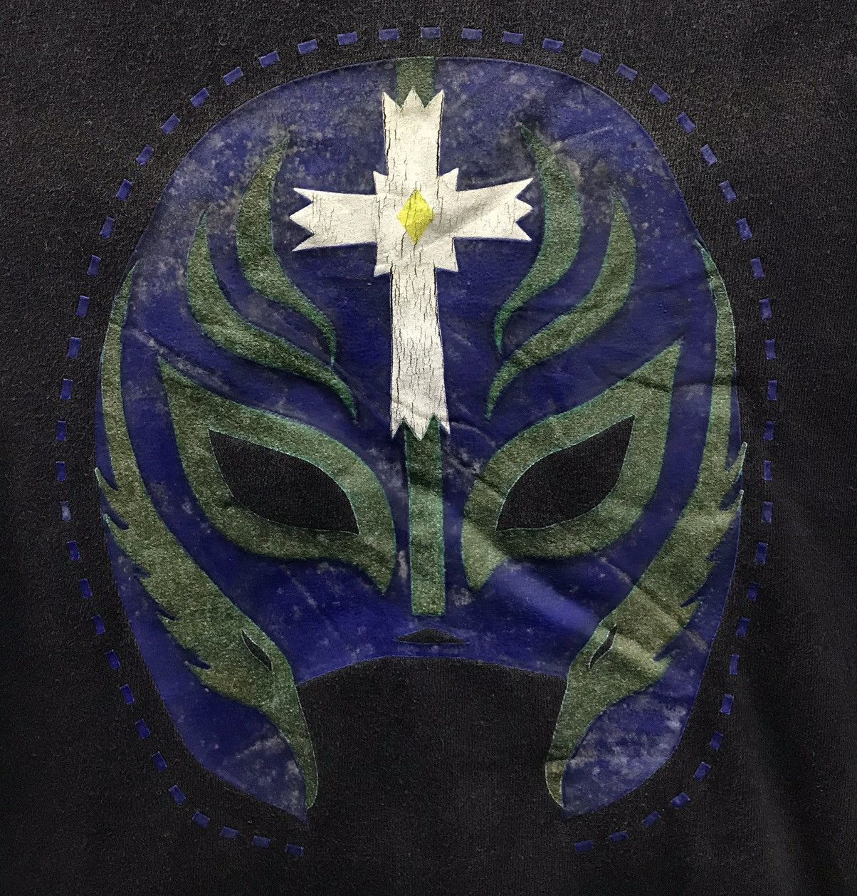 WWE Vintage WWE Rey Mysterio Shirt Size US XL / EU 56 / 4 - 3 Thumbnail