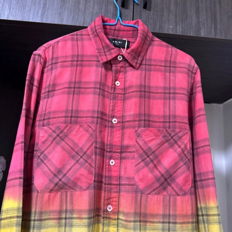 Amiri Amiri 18ss rainbow shirt Size US XS / EU 42 / 0 - 3 Thumbnail