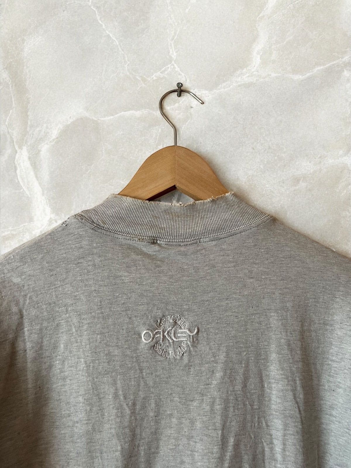 Oakley × Vintage OAKLEY MADE IN USA Vintage logo EMBROIDERED 90s rare retro Size US L / EU 52-54 / 3 - 4 Thumbnail