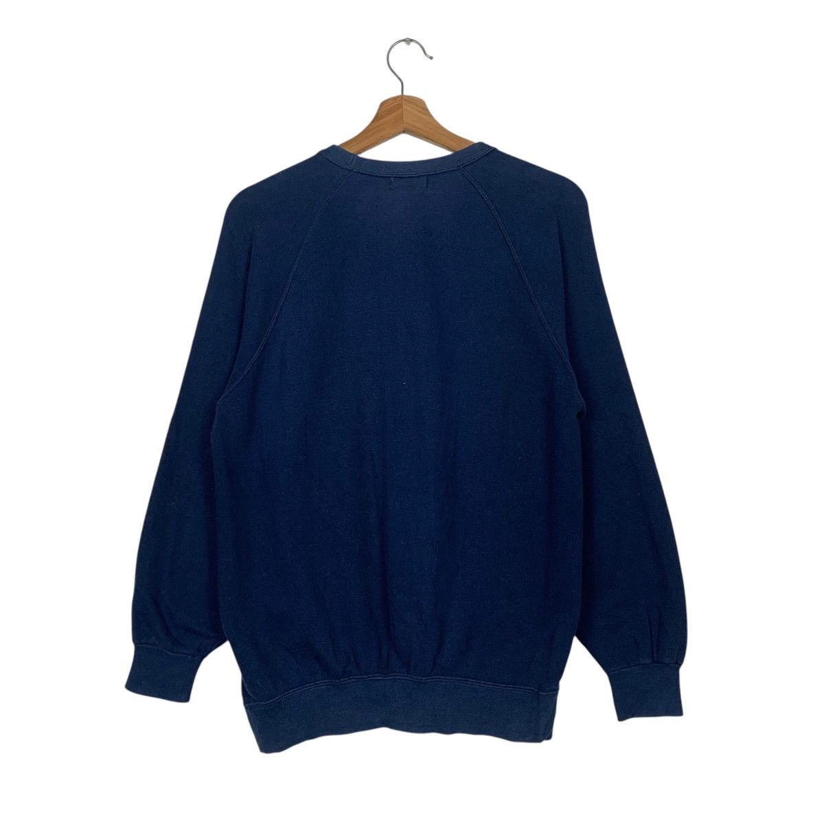Japanese Brand Flancia Blue Beach Crewneck Sweatshirt Size US M / EU 48-50 / 2 - 7 Thumbnail
