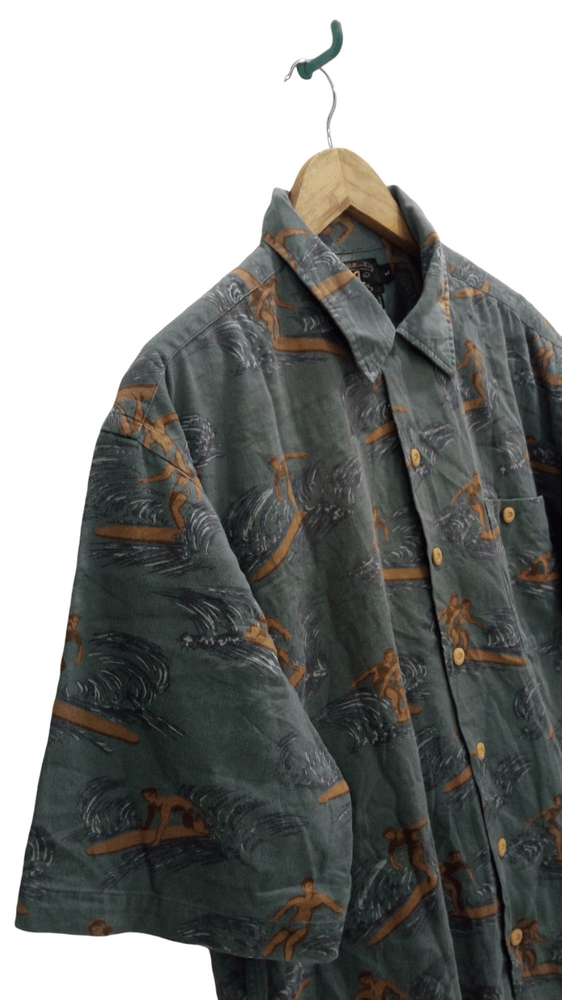 RRL Ralph Lauren × Ralph Lauren 🔥🔥RRL Ralph Lauren Full Print Hawaii Motif Shirt Size US L / EU 52-54 / 3 - 4 Thumbnail