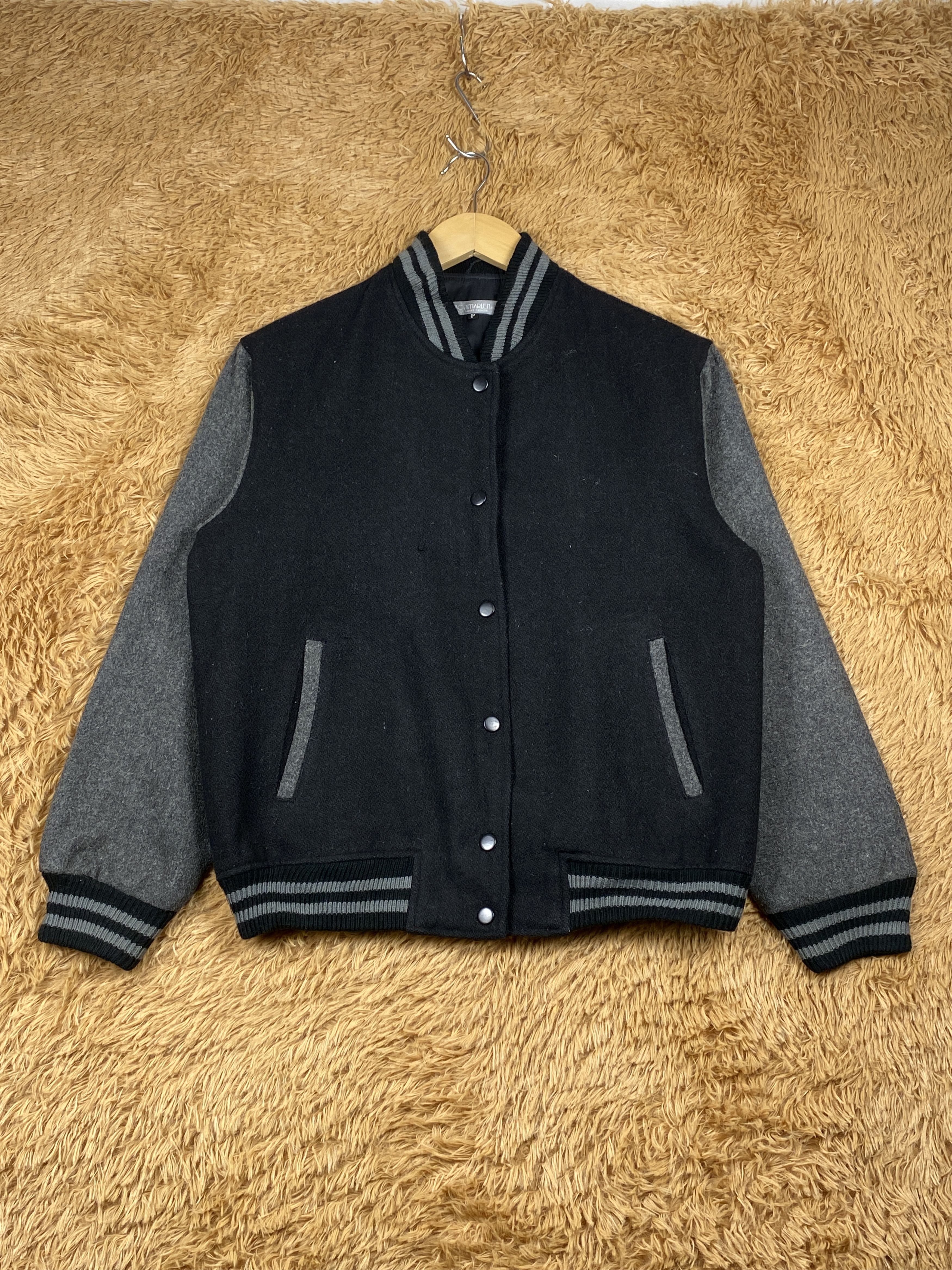 Japanese Brand Vintage Bon Marlen Varsity Jacket J1657 Size US S / EU 44-46 / 1 - 1 Thumbnail
