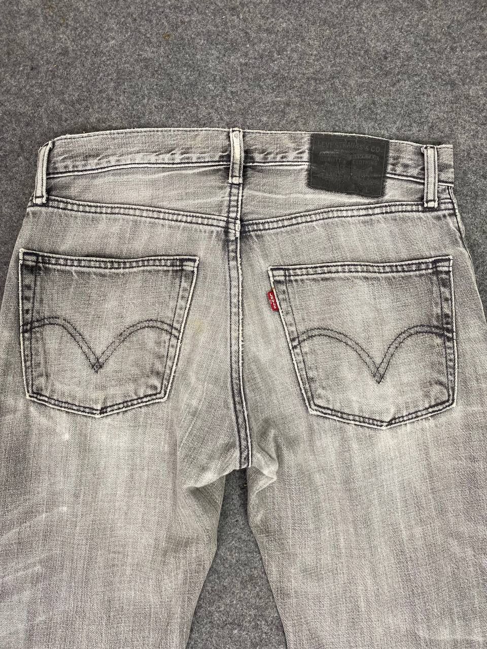 Levi's levis 502 faded black distressed denim Size US 34 / EU 50 - 3 Thumbnail