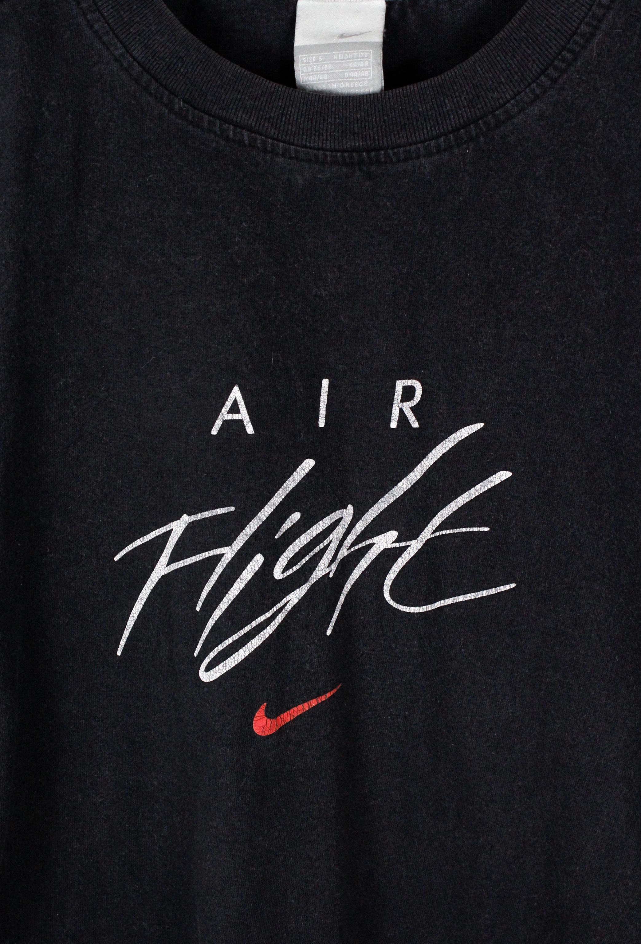 Jordan Brand × Nike × Vintage Vintage 90s Nike Air Flight Jordan Logo Graphic Tee T-shirt Size US S / EU 44-46 / 1 - 2 Thumbnail