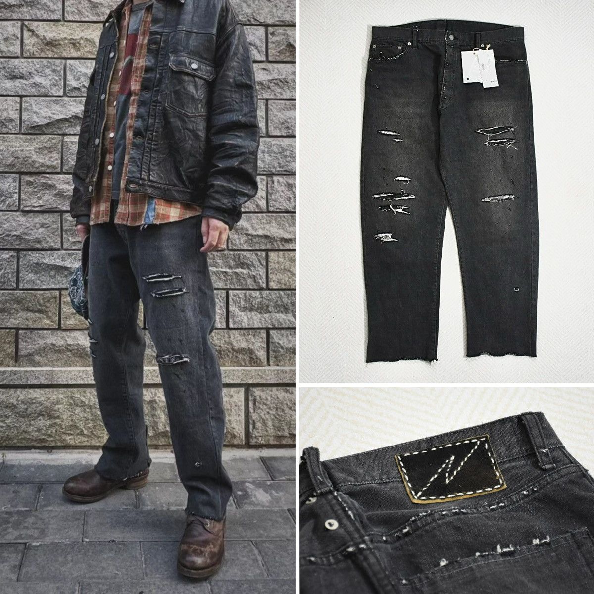 Visvim Visvim ICT Journeyman Pants Blk Tacked 22ss JM size4 | Grailed