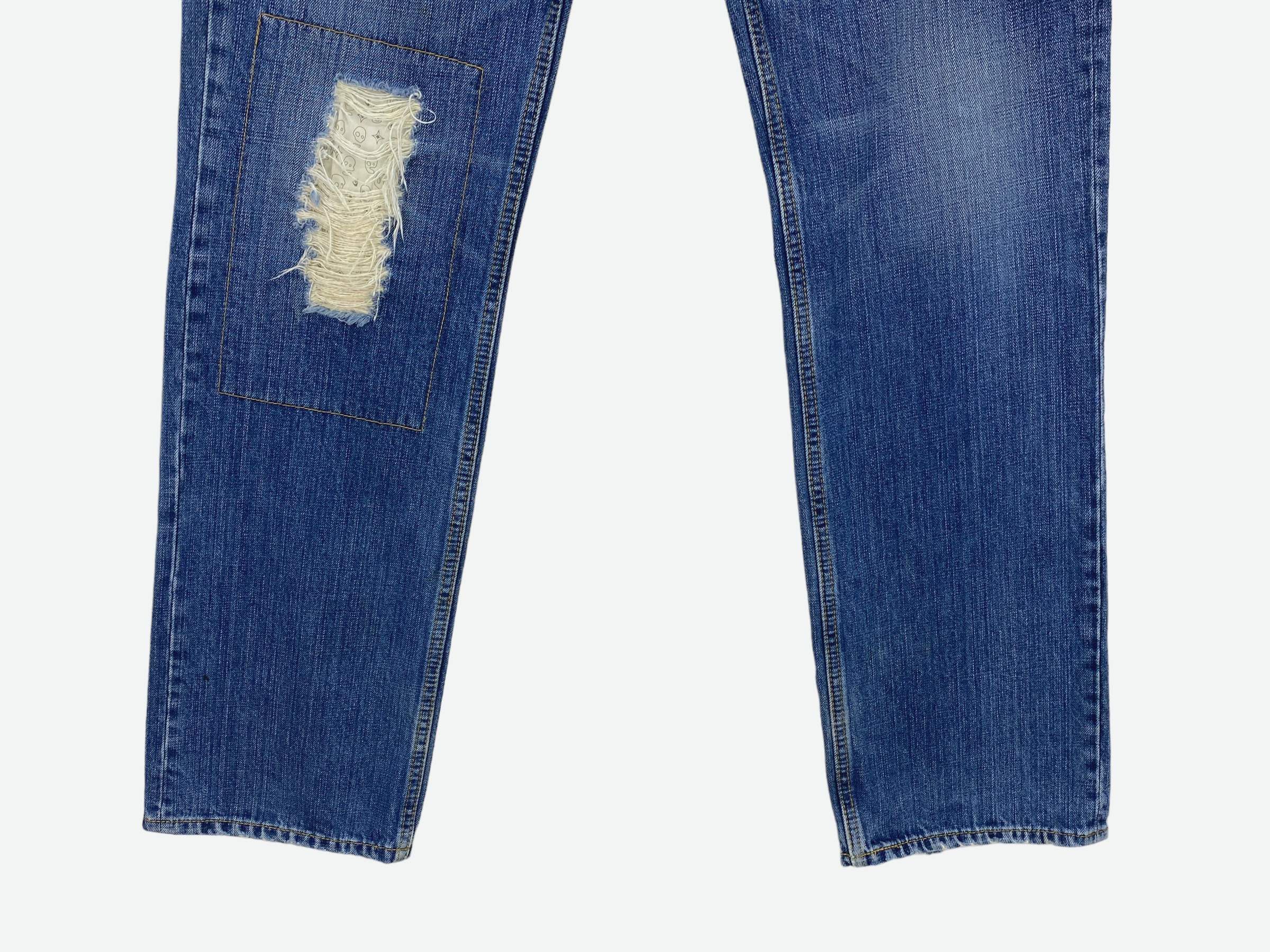 Quiksilver Quiksilver Patchwork Baggy Denim Jeans Size US 31 - 5 Thumbnail