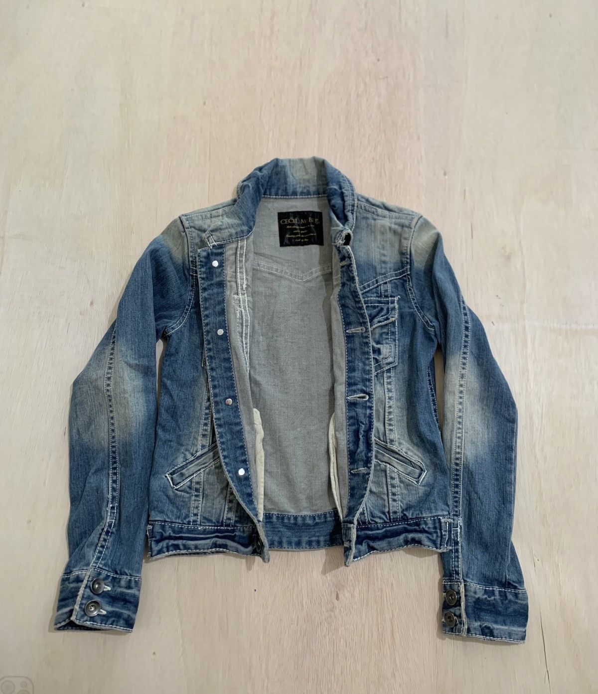 Hysteric Glamour × Japanese Brand Cecil McBee Denim Jacket Size US S / EU 44-46 / 1 - 3 Thumbnail