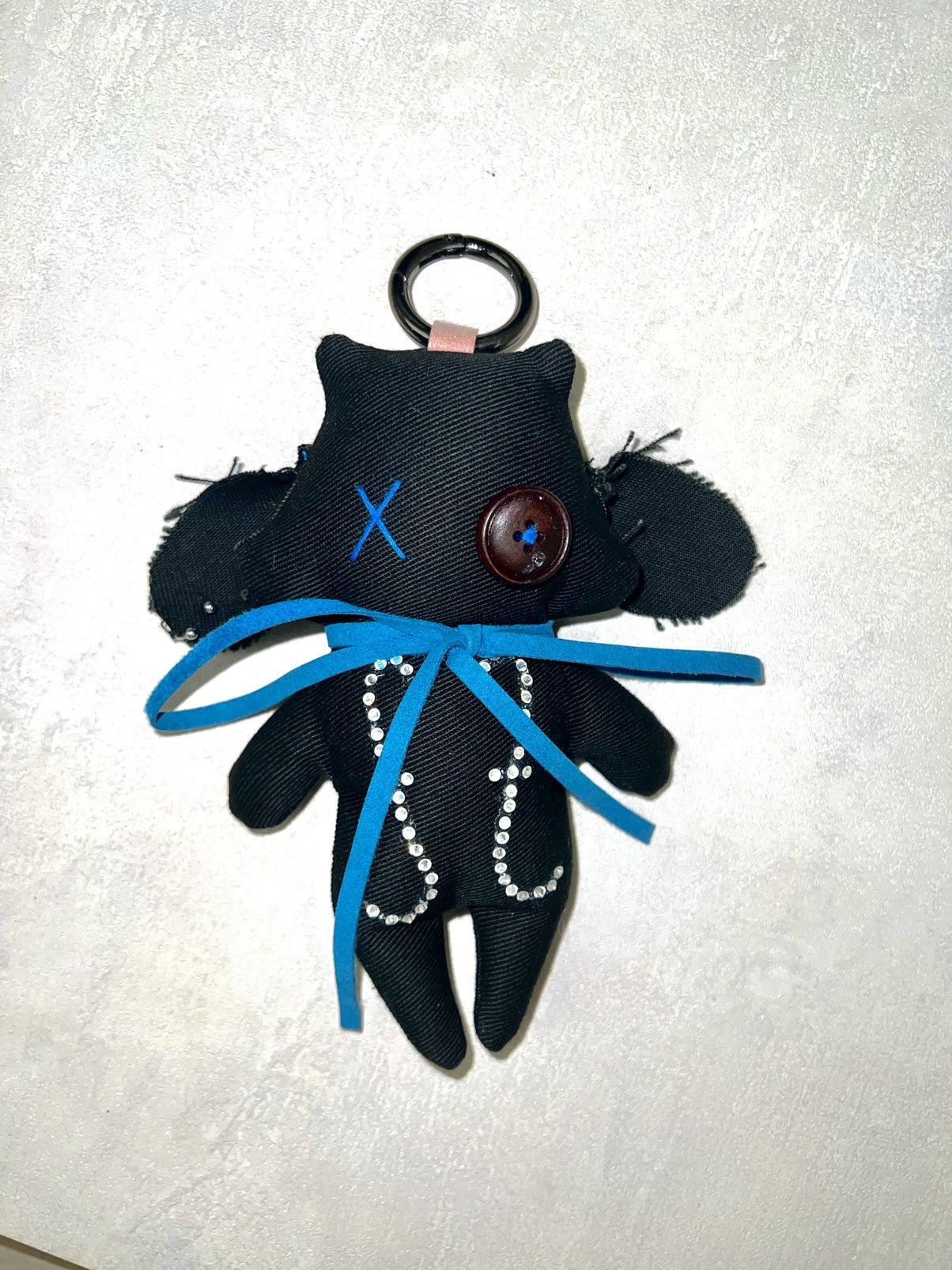 Handmade [HANDMADE] Voodoo Doll Keyring EMO ver Size ONE SIZE - 2 Thumbnail