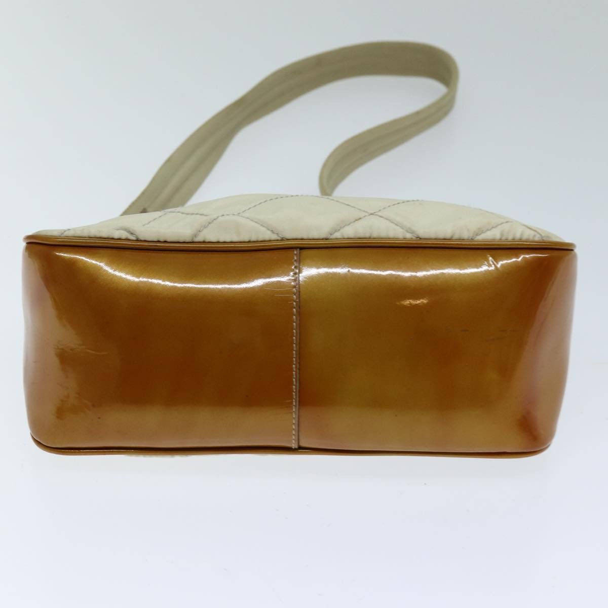 Prada PRADA Shoulder Bag Nylon Enamel Beige Brown Size ONE SIZE - 5 Thumbnail