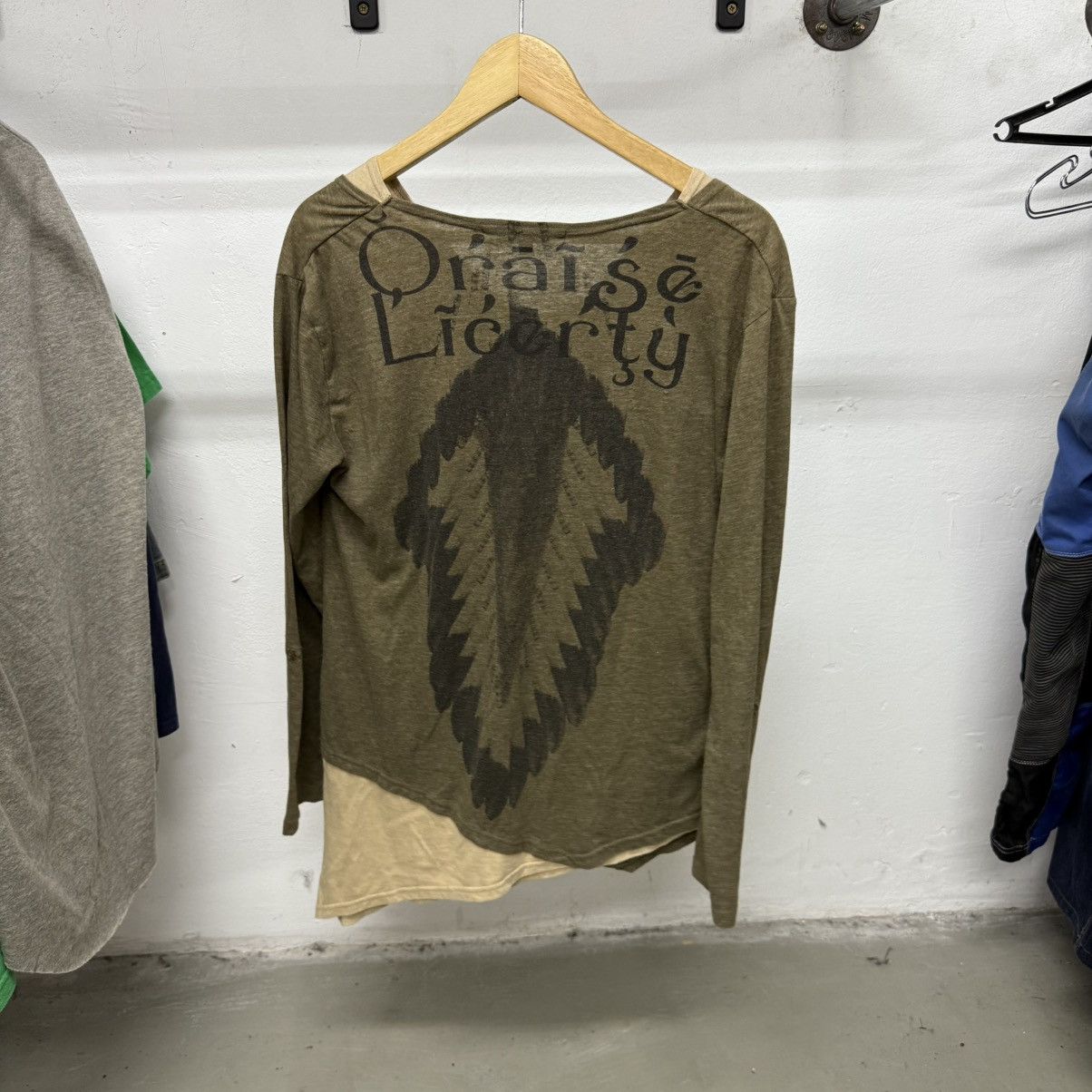 Greg Lauren Greg Lauren Style Avant Garde Layered Top Punk Riot Size US L / EU 52-54 / 3 - 12 Thumbnail