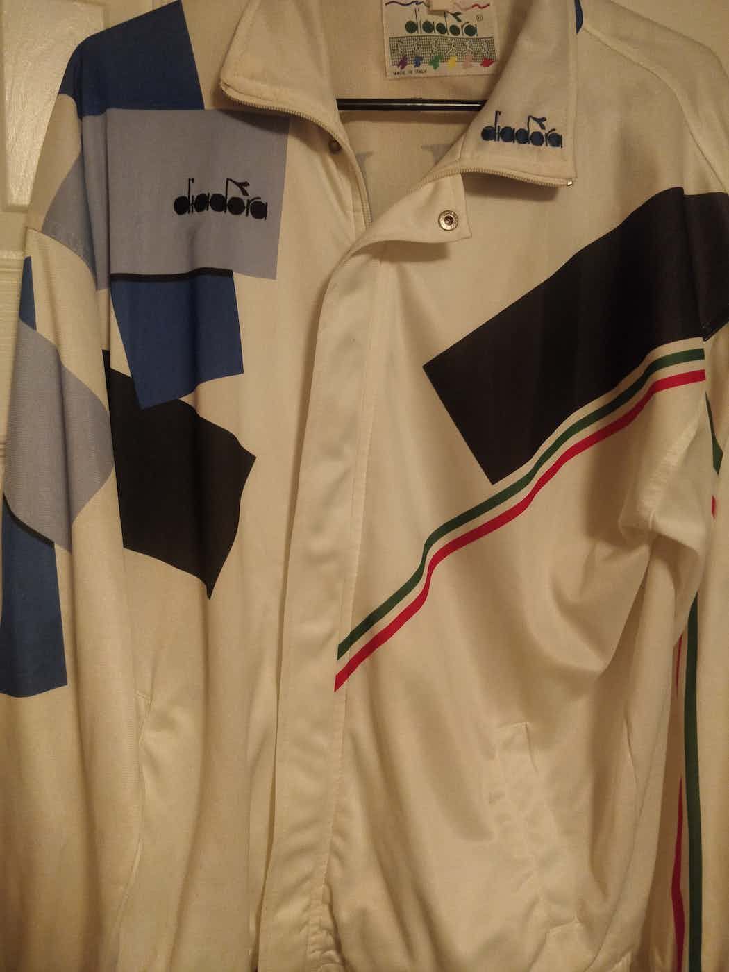 Diadora Italy RARE 1980s Jacket Diadora Size US L / EU 52-54 / 3 - 1 Thumbnail