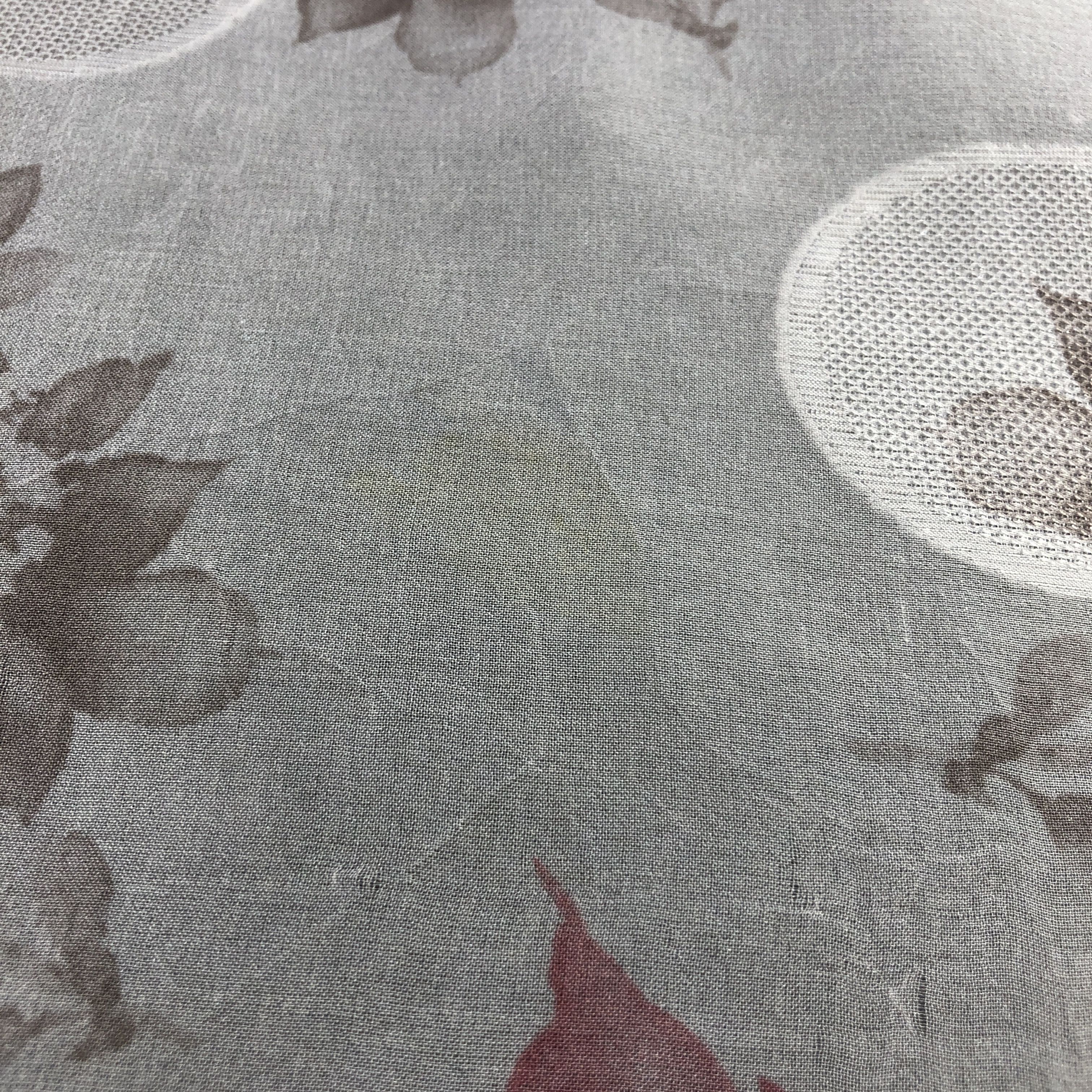 Mila Schon Vintage Mila Schon Floral Silk Scarf M1264 Size ONE SIZE - 7 Thumbnail