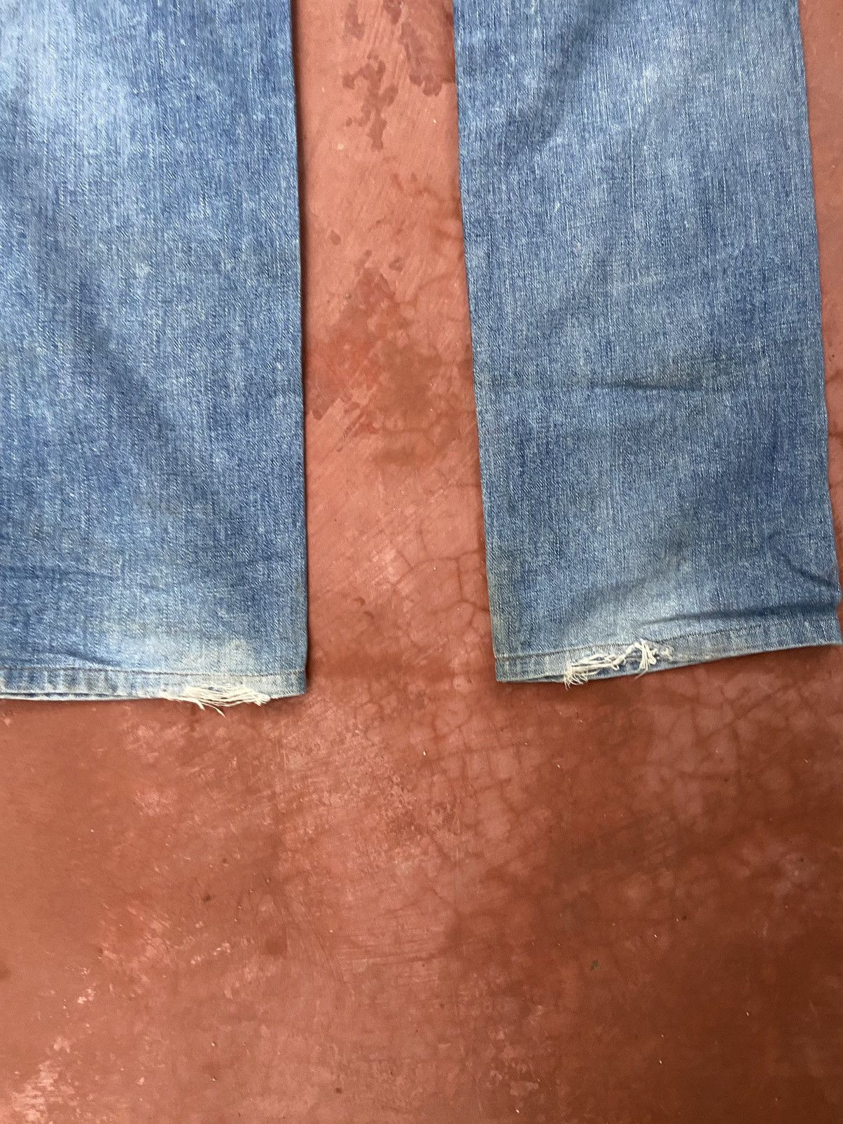 Edwin 🔥 Vintage Edwin jeans Distressed street fashion Size US 31 - 10 Thumbnail