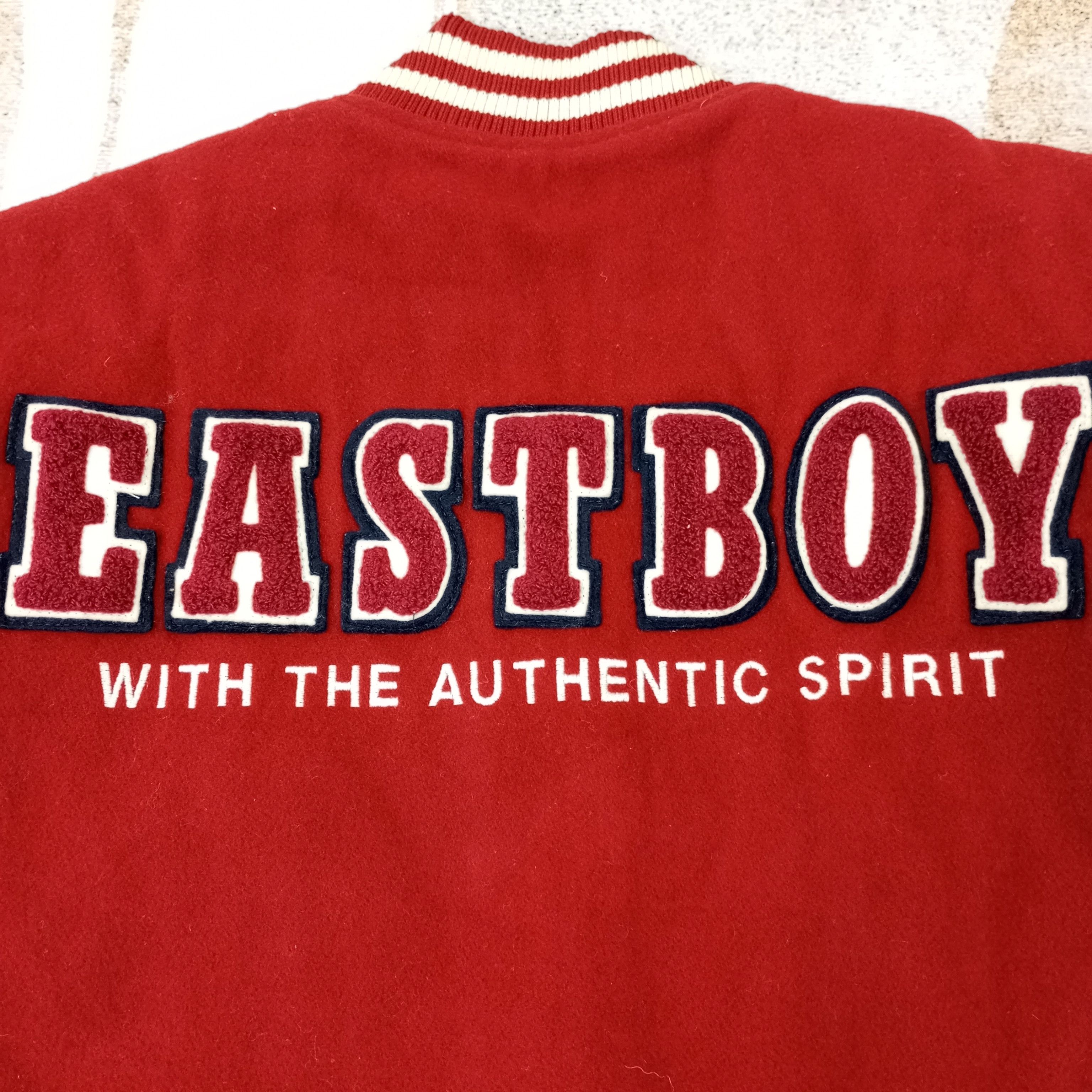 Vintage EastBoy Varsity Jacket c231n12 Size US L / EU 52-54 / 3 - 2 Thumbnail