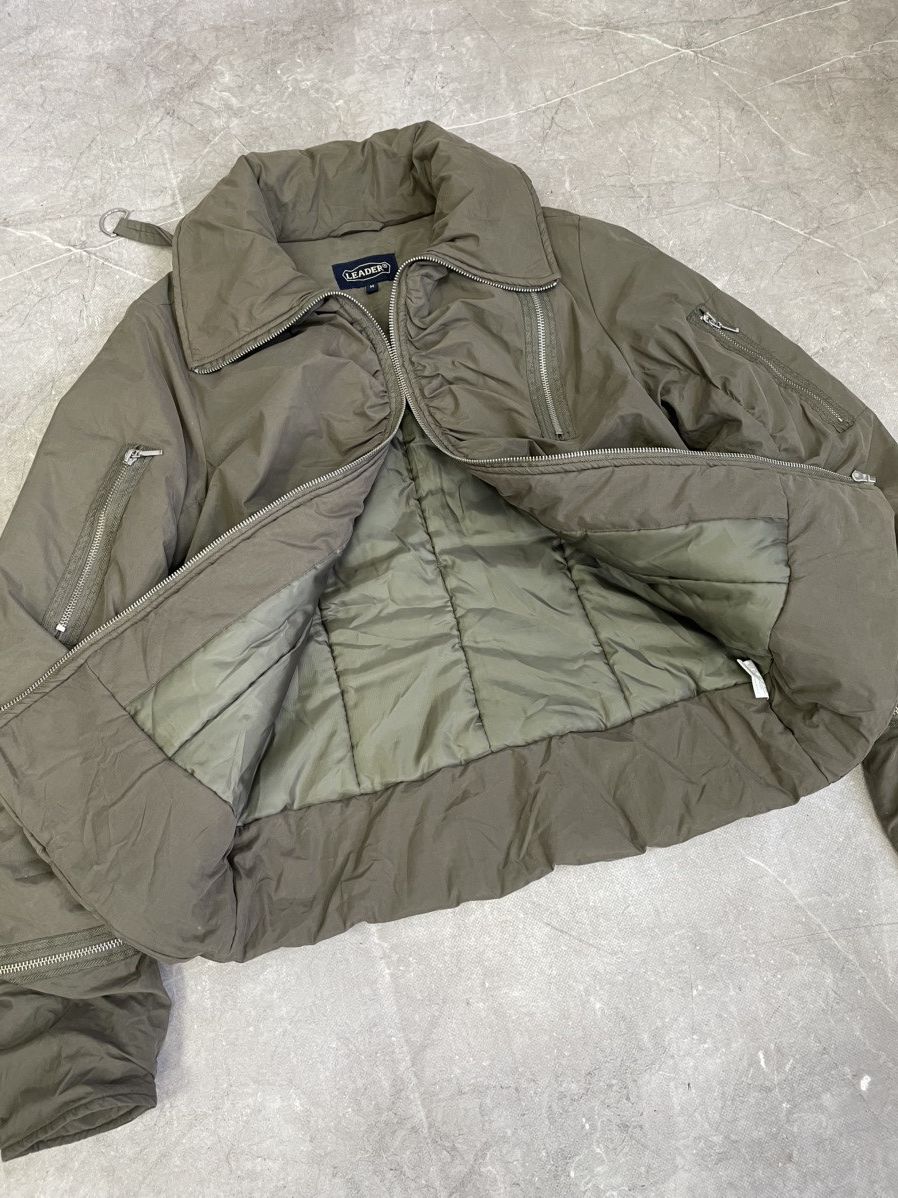 Helmut Lang Bondage cropped bomber jacket y2k helmut lang style y2k Size US M / EU 48-50 / 2 - 7 Thumbnail