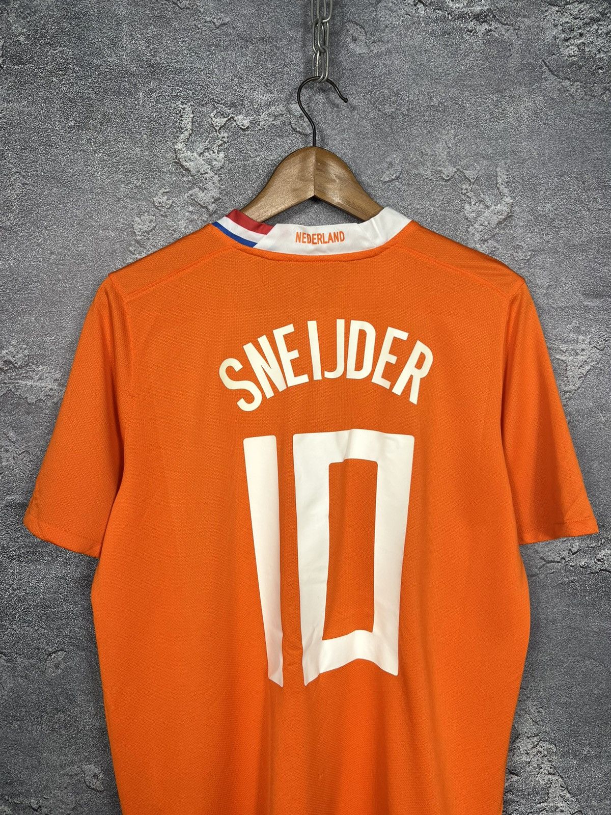 Nike Vintage Nike 2008/10 Nederland #10 Sneijder Holland Jersey Size US M / EU 48-50 / 2 - 12 Thumbnail