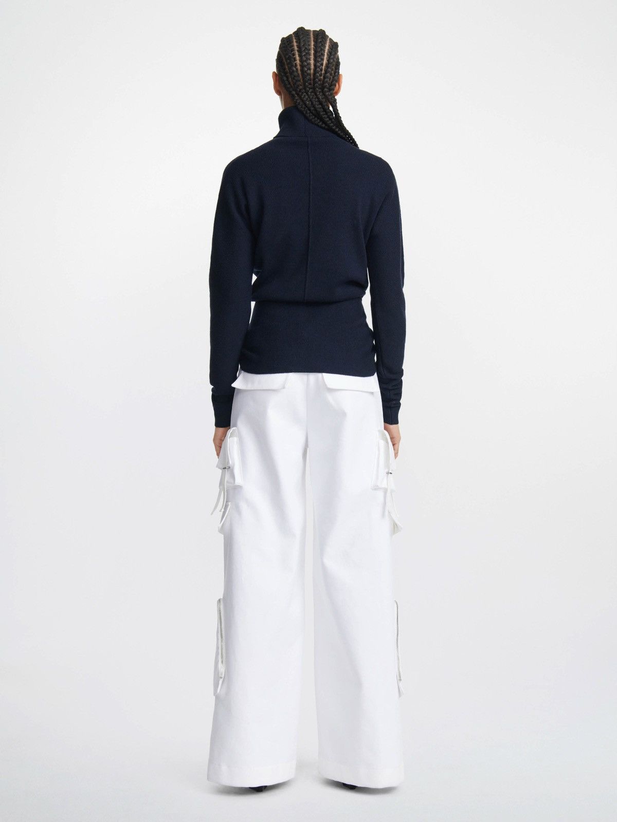 Dion Lee Merino Turtleneck Twist Front Sweater Size US M / EU 48-50 / 2 - 5 Thumbnail