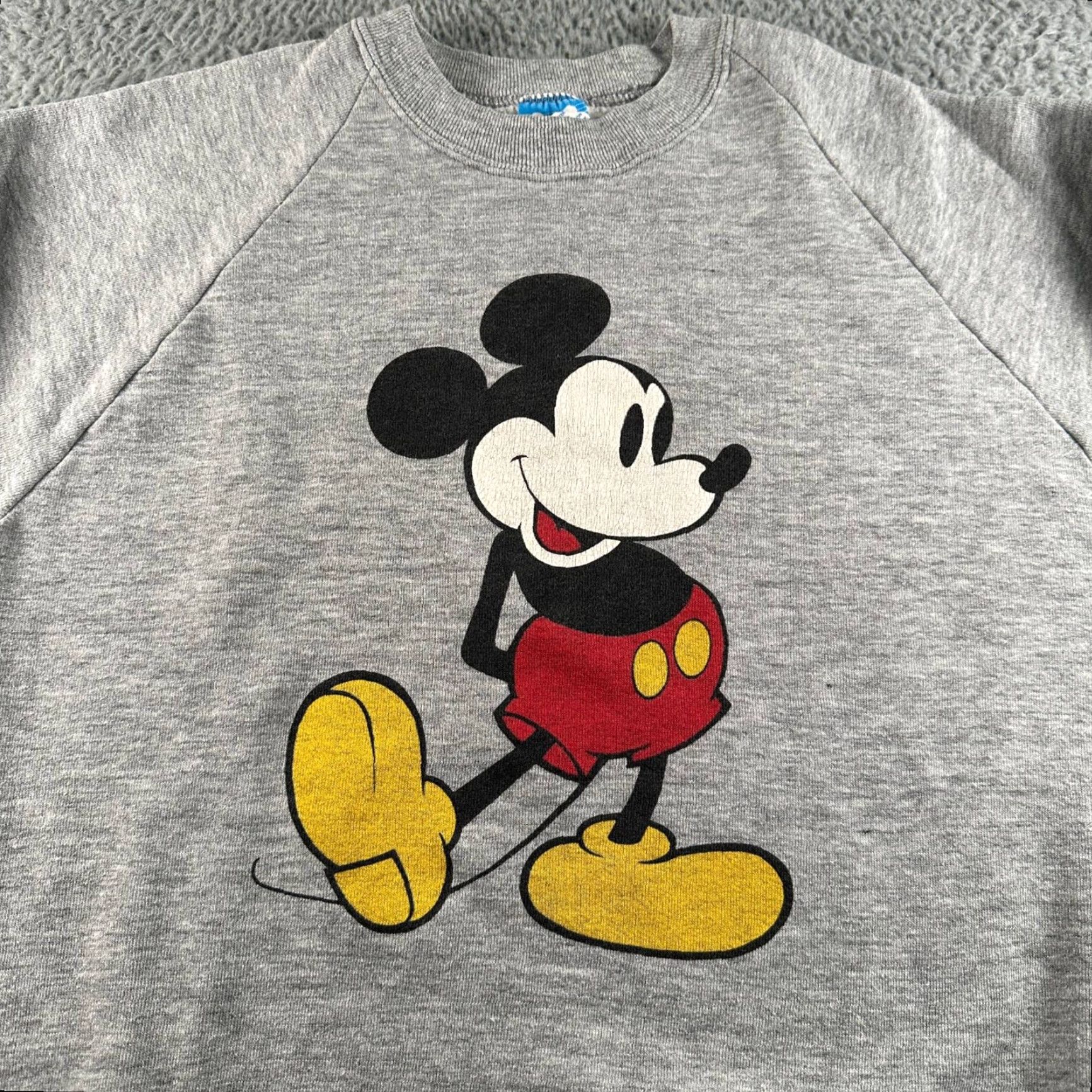 Disney Vtg Disney Sweatshirt Size L Gray Mickey Mouse Crewneck Graphic Pullover 90's Size US L / EU 52-54 / 3 - 2 Thumbnail