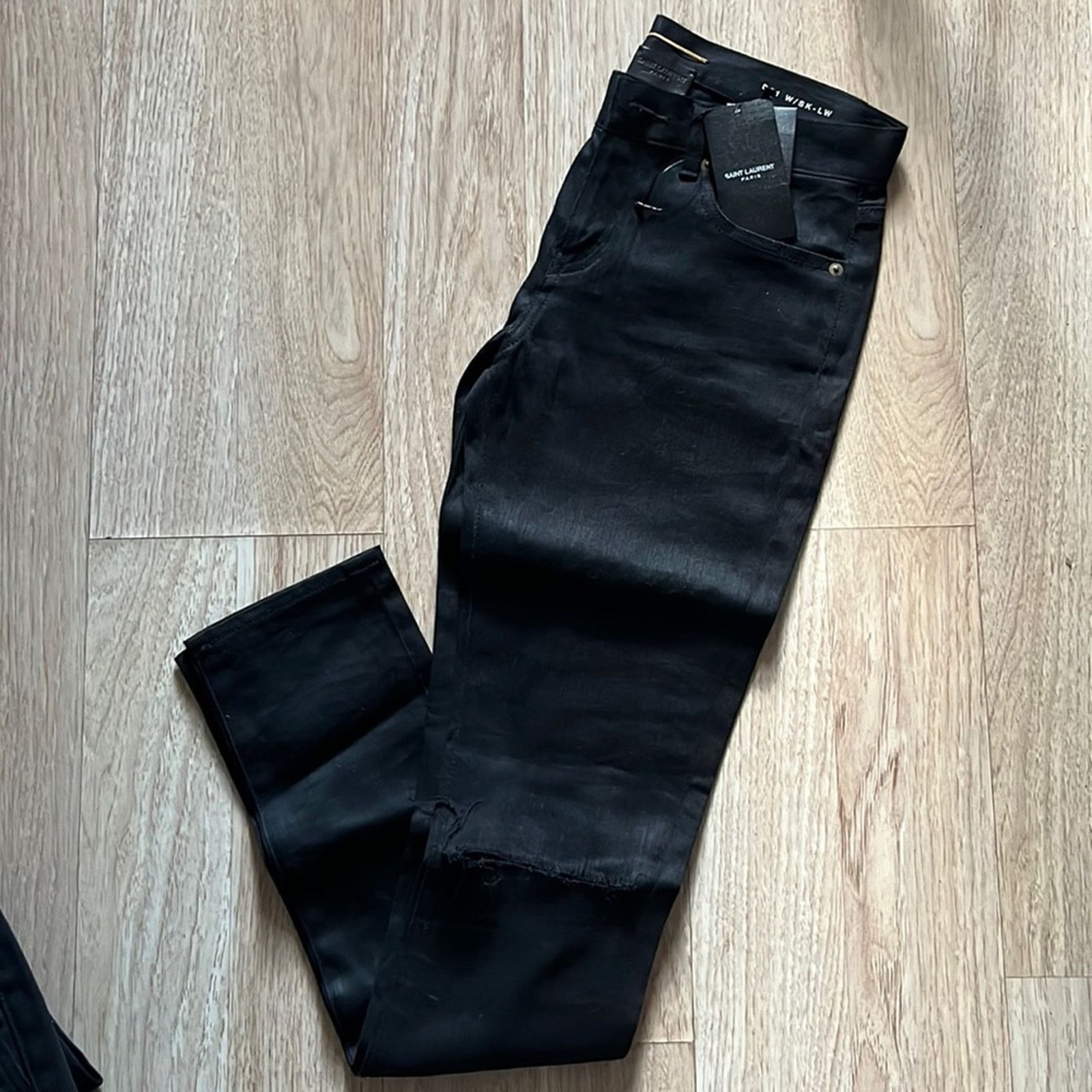Yves Saint Laurent YSL women black jeans Size 27" / US 4 / IT 40 - 1 Thumbnail