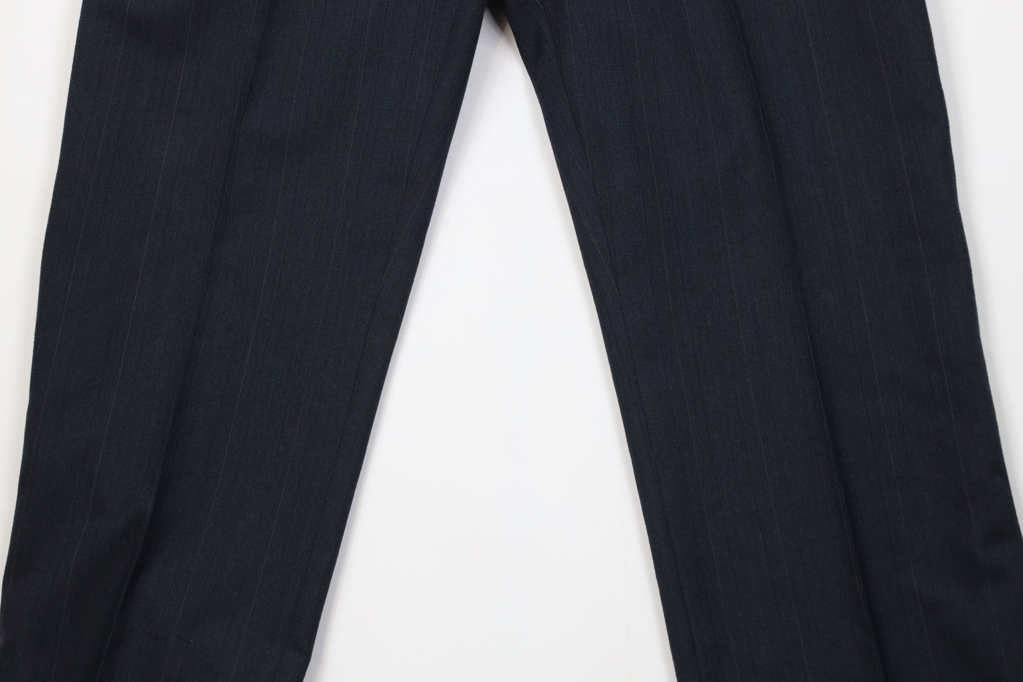 Vintage Vintage 70s Streetwear Pinstriped Wide Leg Chino Pants Size US 38 / EU 54 - 3 Thumbnail