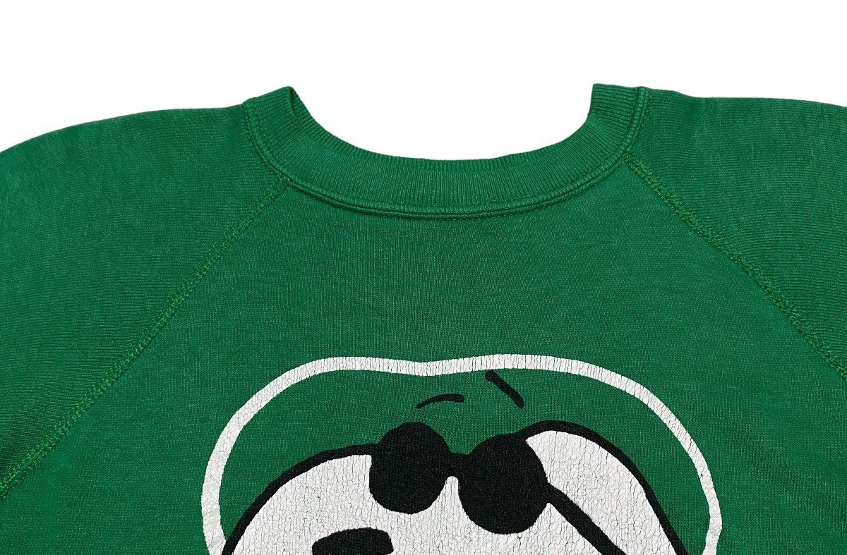 Peanuts × Vintage Vintage Peanut Snoopy Joe Irish Sweatshirt 1990a Size US L / EU 52-54 / 3 - 8 Thumbnail