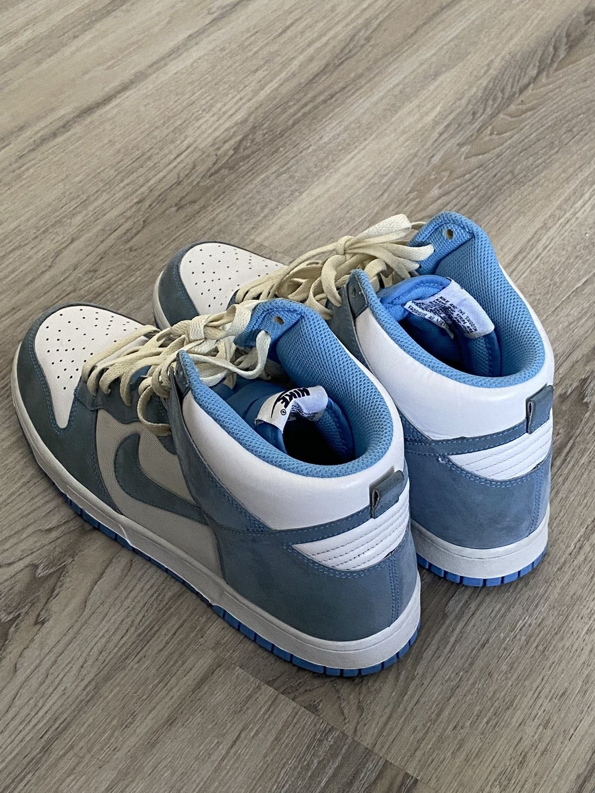 Nike Nike Dunk High Premium University Blue White Size US 11 / EU 44 - 6 Thumbnail