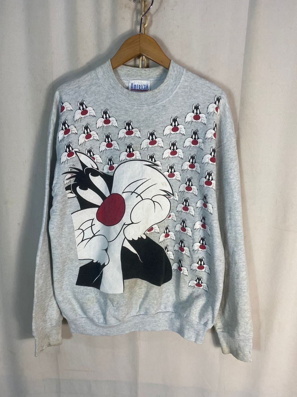 Cartoon Network Vintage looney tunes fullprint sweatshirt Size US M / EU 48-50 / 2 - 10 Thumbnail