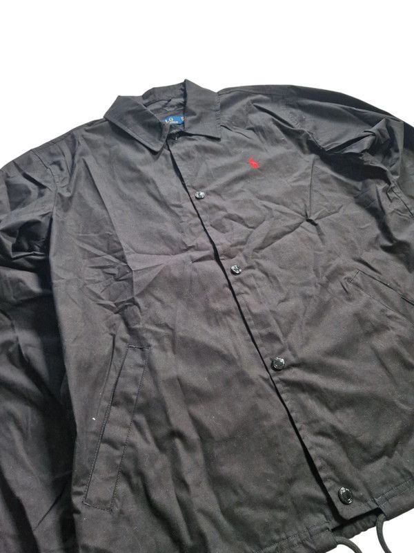 Polo Ralph Lauren Polo Ralph Lauren Poplin Windbreaker Jacket – Black (Size M) Size US M / EU 48-50 / 2 - 2 Thumbnail