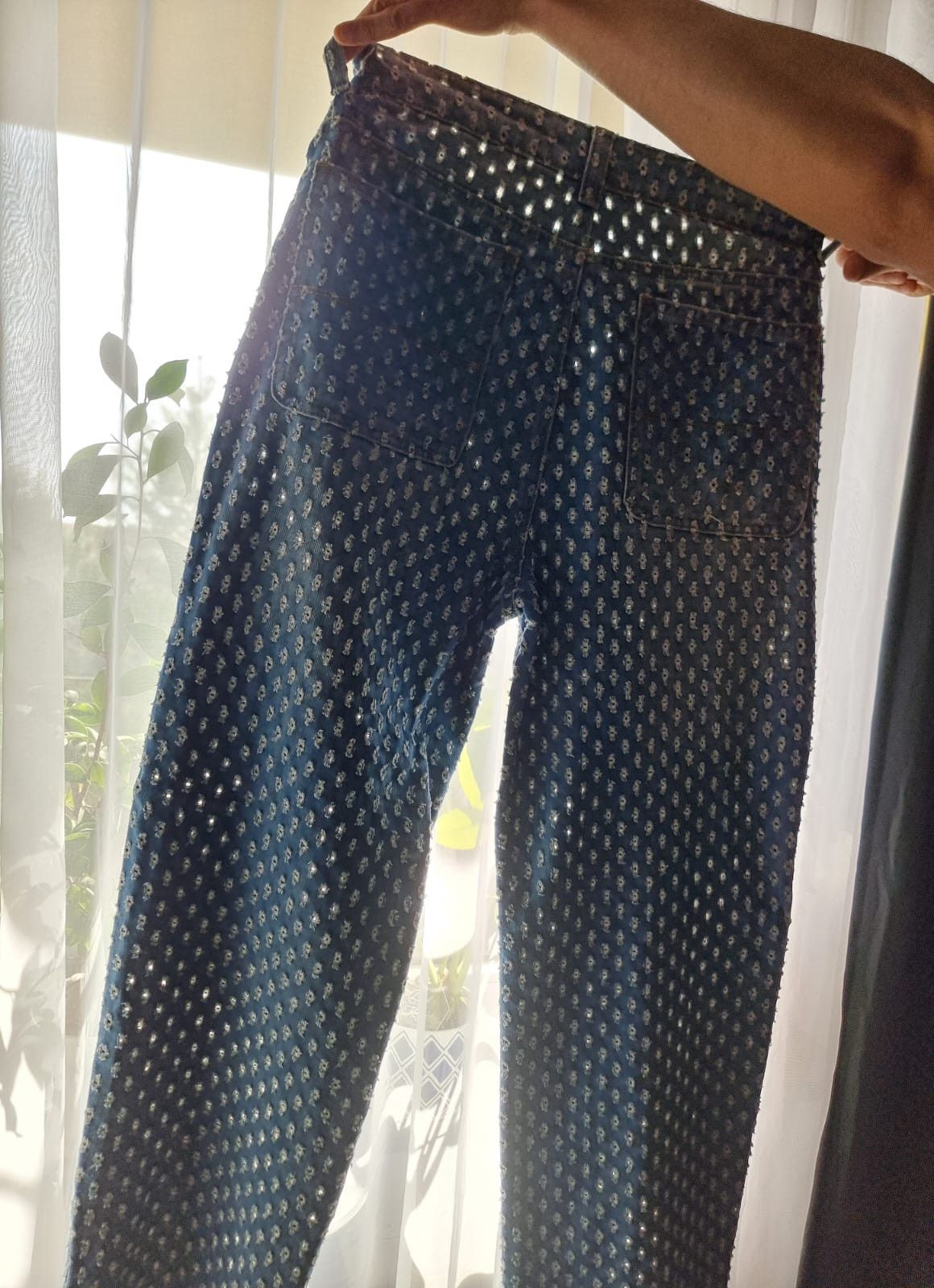 Jaded London Jaded London drip holes pants jeans 32 M/L womens Size 32" / US 10 / IT 46 - 9 Thumbnail