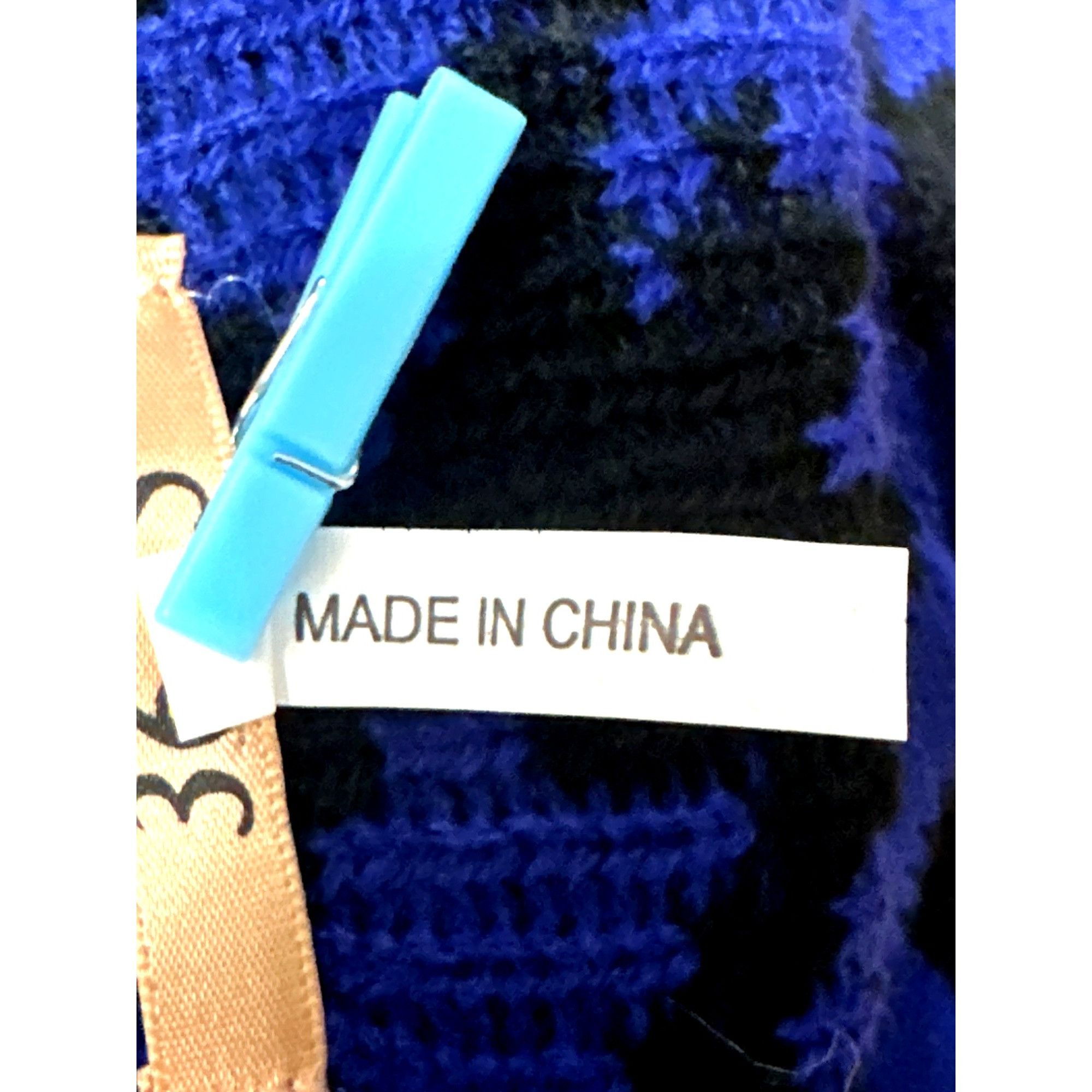 Other 36 Point 5 Small Blue Black Houndstooth Crop Sweater Bold Kn Size S / US 4 / IT 40 - 9 Thumbnail