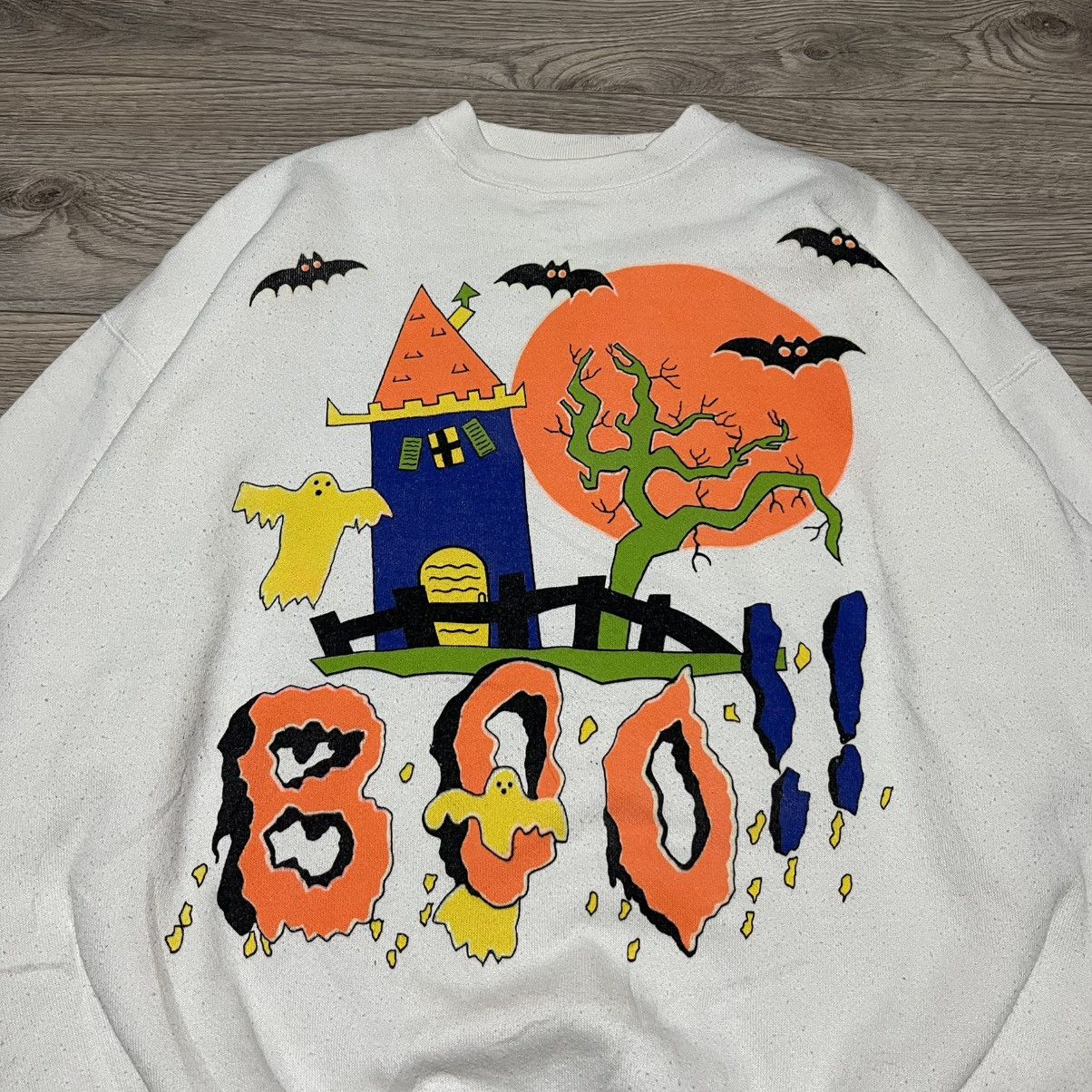 Tultex Halloween Vintage Sweatshirt TUTLEX Size US L / EU 52-54 / 3 - 2 Thumbnail