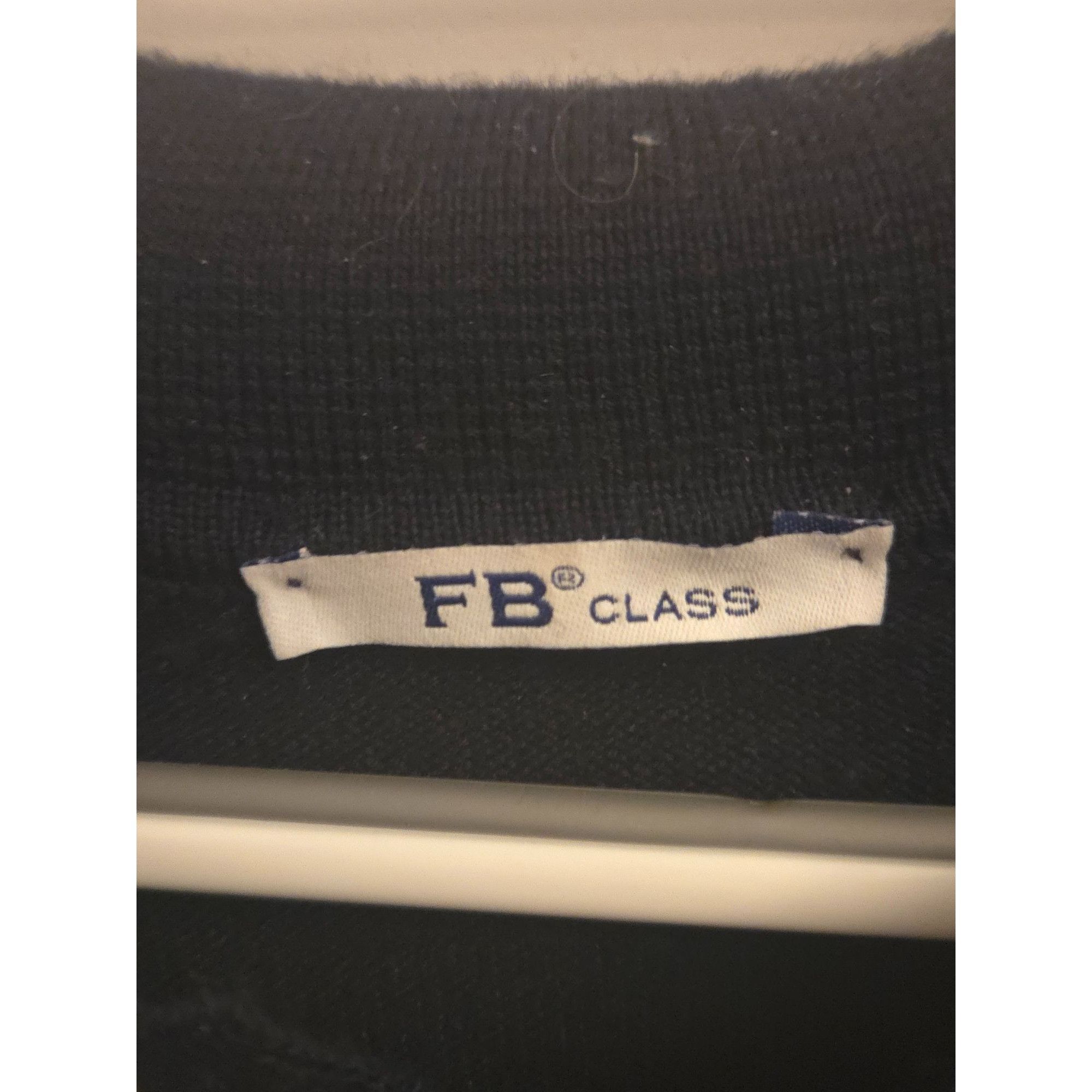 Other FB Class Black Polo Sweater – Made in Italy Size US L / EU 52-54 / 3 - 4 Thumbnail
