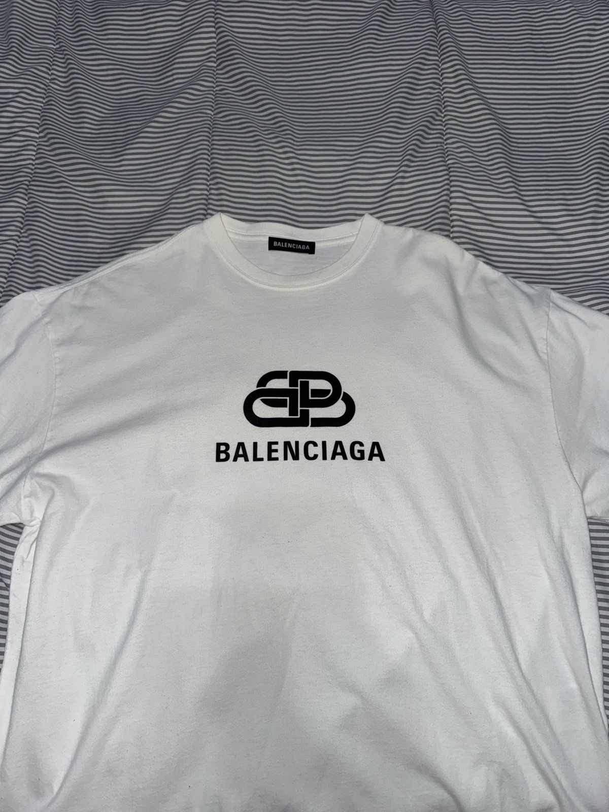 Balenciaga Balenciaga Interlock BB Tee Size US XXS / EU 40 - 2 Thumbnail
