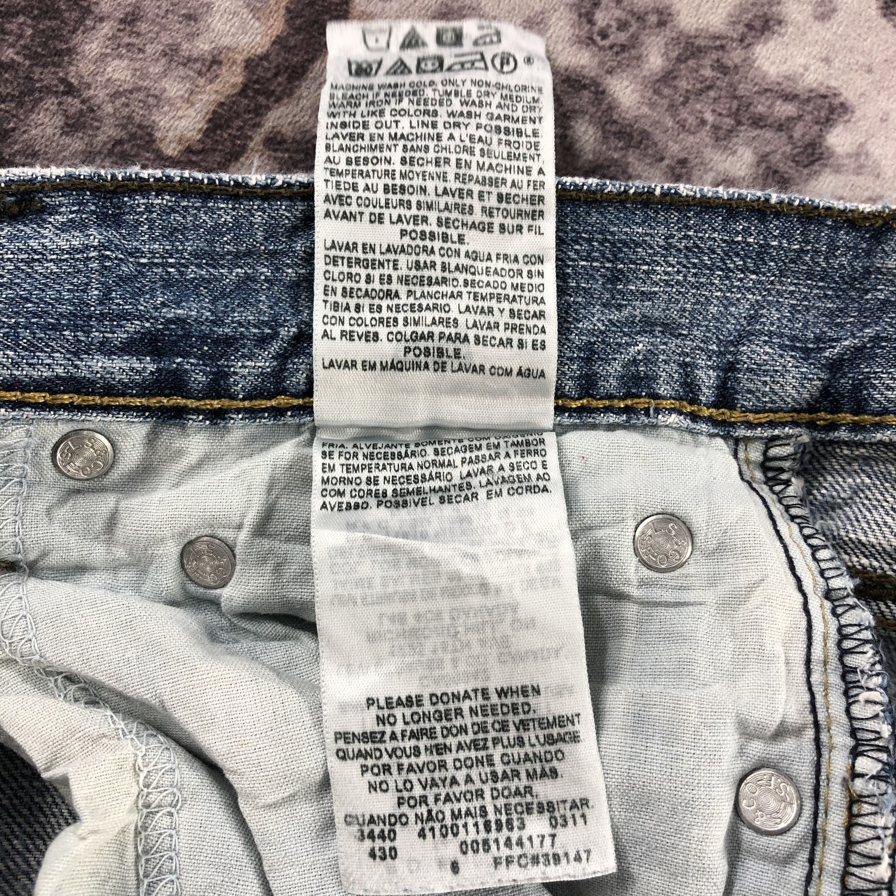 Levi's × Vintage Vintage Blue Wash Levis 514 Jeans-JM3077 Size US 30 / EU 46 - 15 Thumbnail