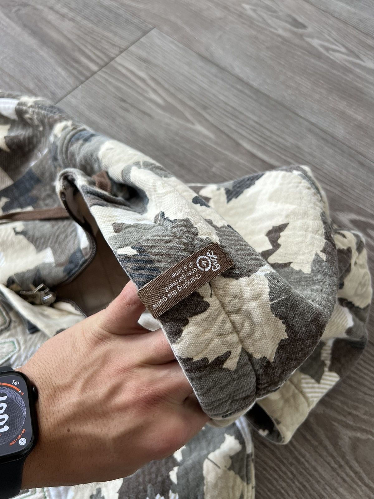 LRG LRG Avant Garde Naturalist Oversize Camo Military Hoodie Size US XL / EU 56 / 4 - 17 Thumbnail