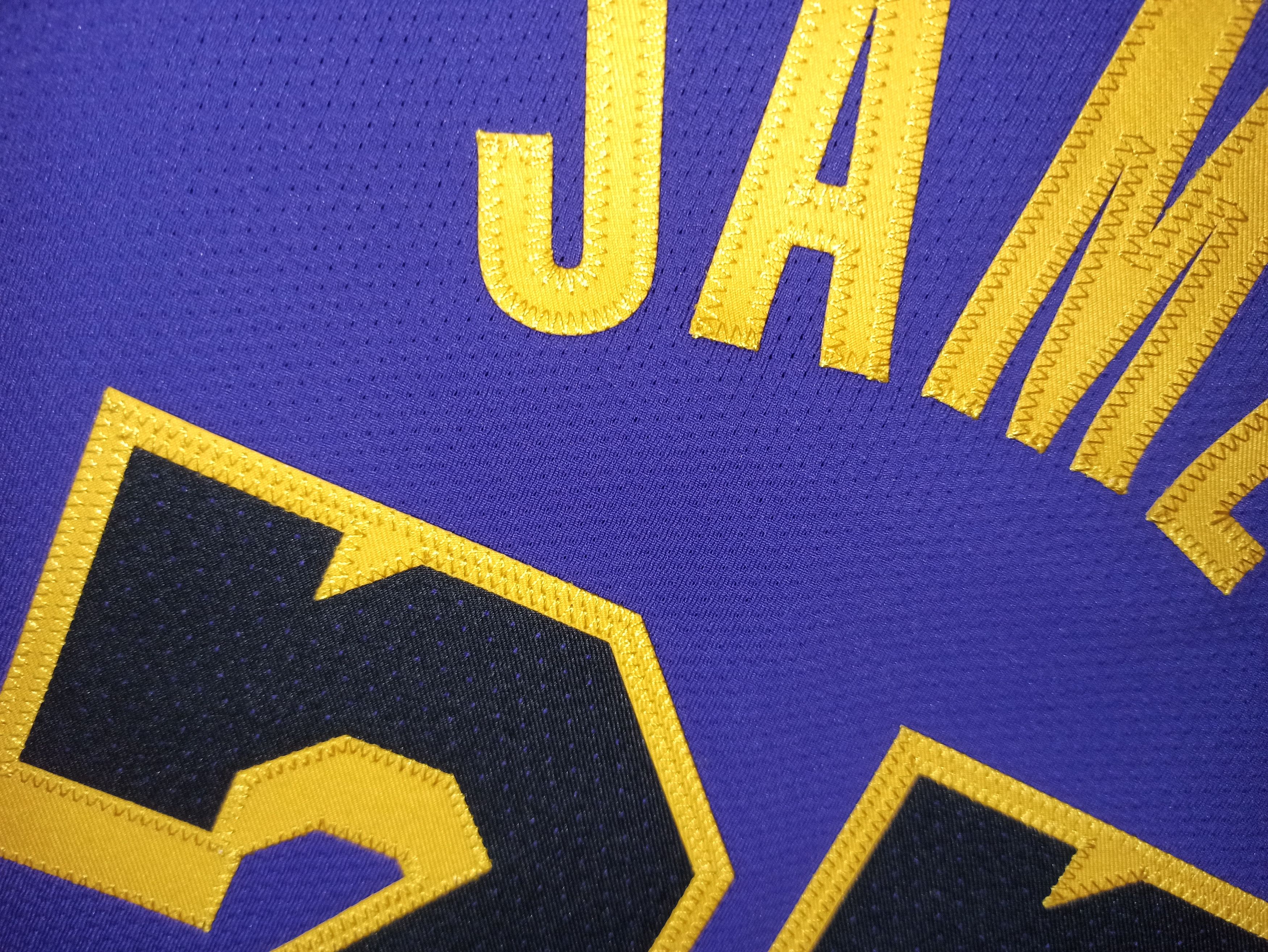 Jordan Brand Jordan LeBron James LA Lakers Authentic Jersey limited Size US M / EU 48-50 / 2 - 5 Thumbnail