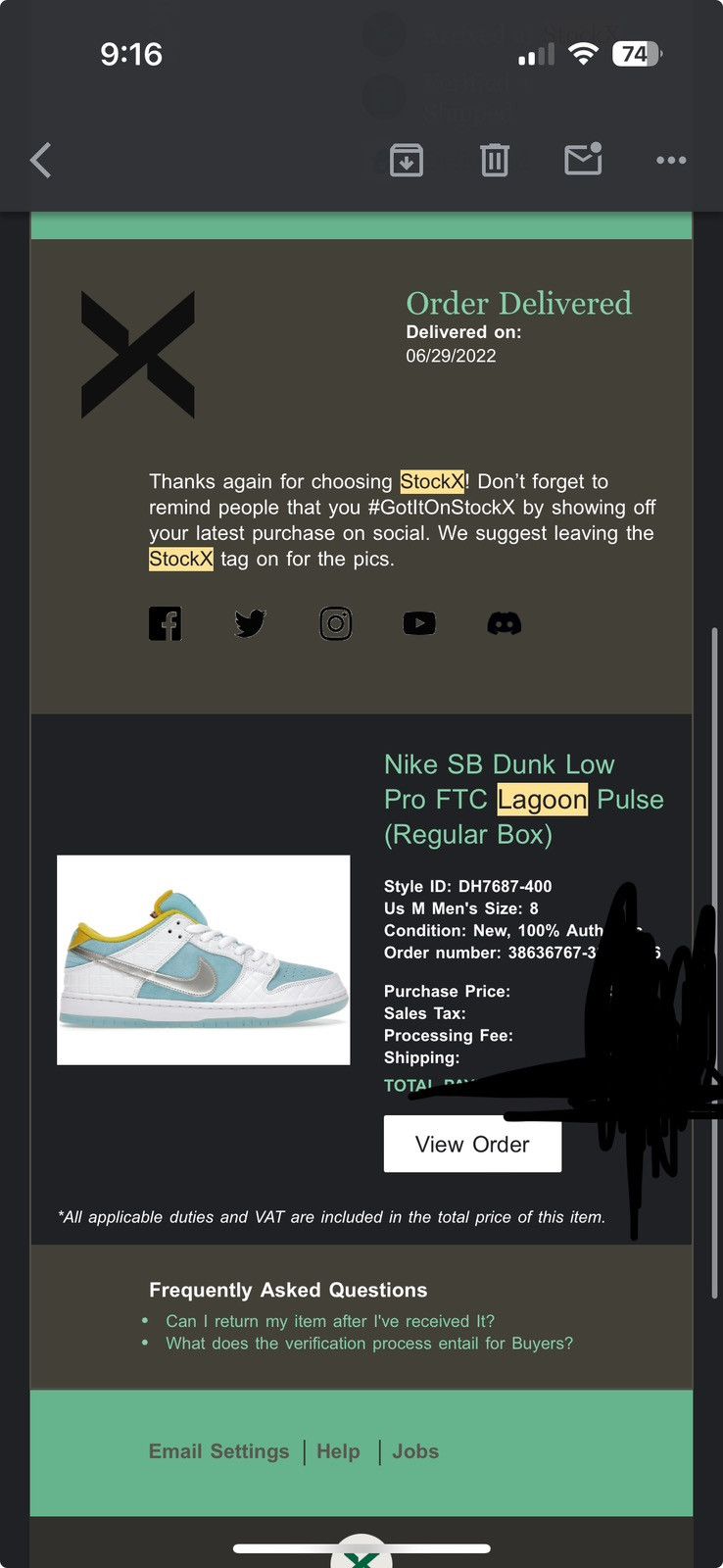 Nike Nike Dunk SB Lagoon Pulse Size US 8 / EU 41 - 7 Thumbnail