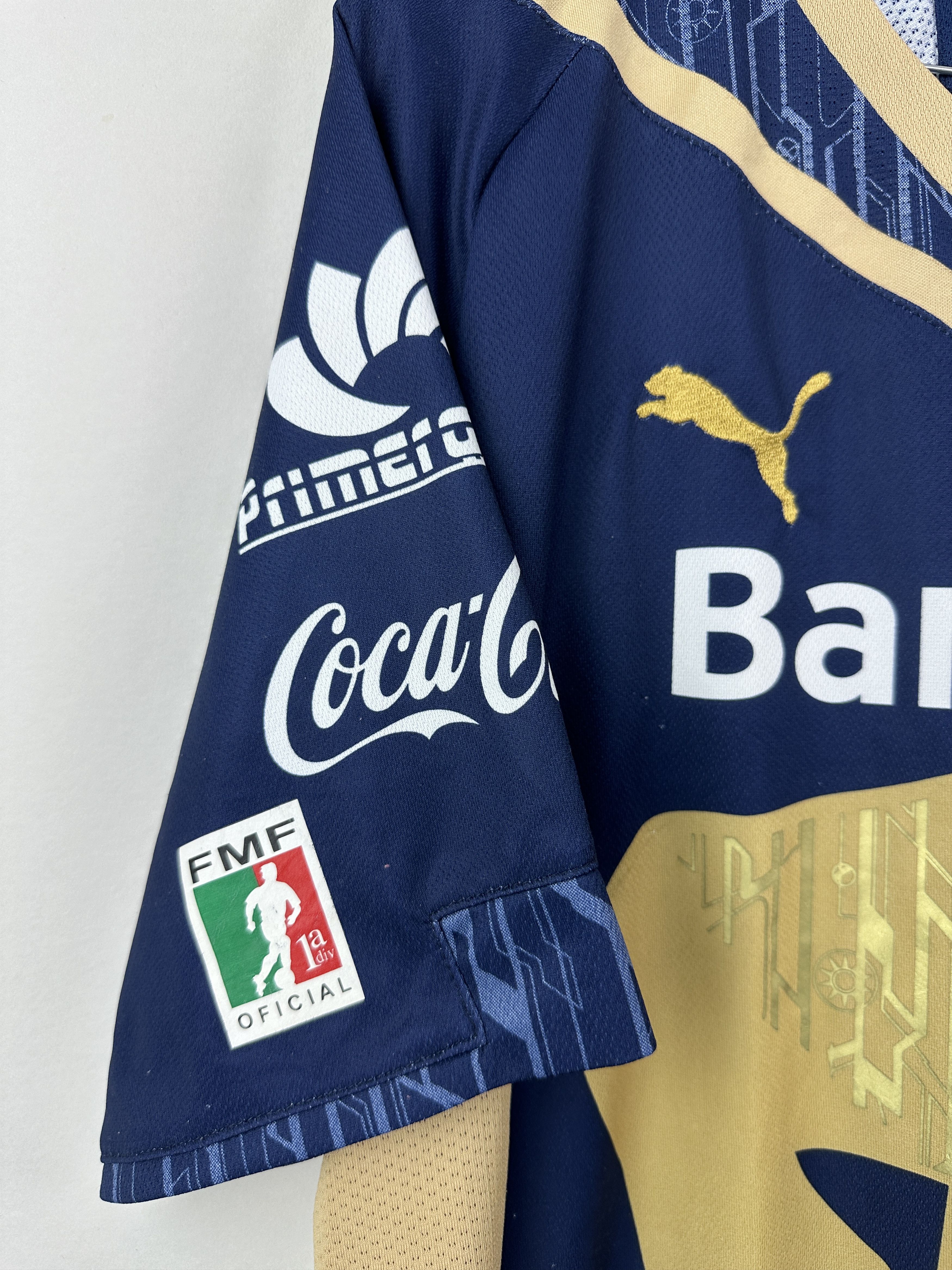 Puma UNAM Pumas 2009/10 Away [M] Soccer Jersey Football Shirt Size US M / EU 48-50 / 2 - 4 Thumbnail