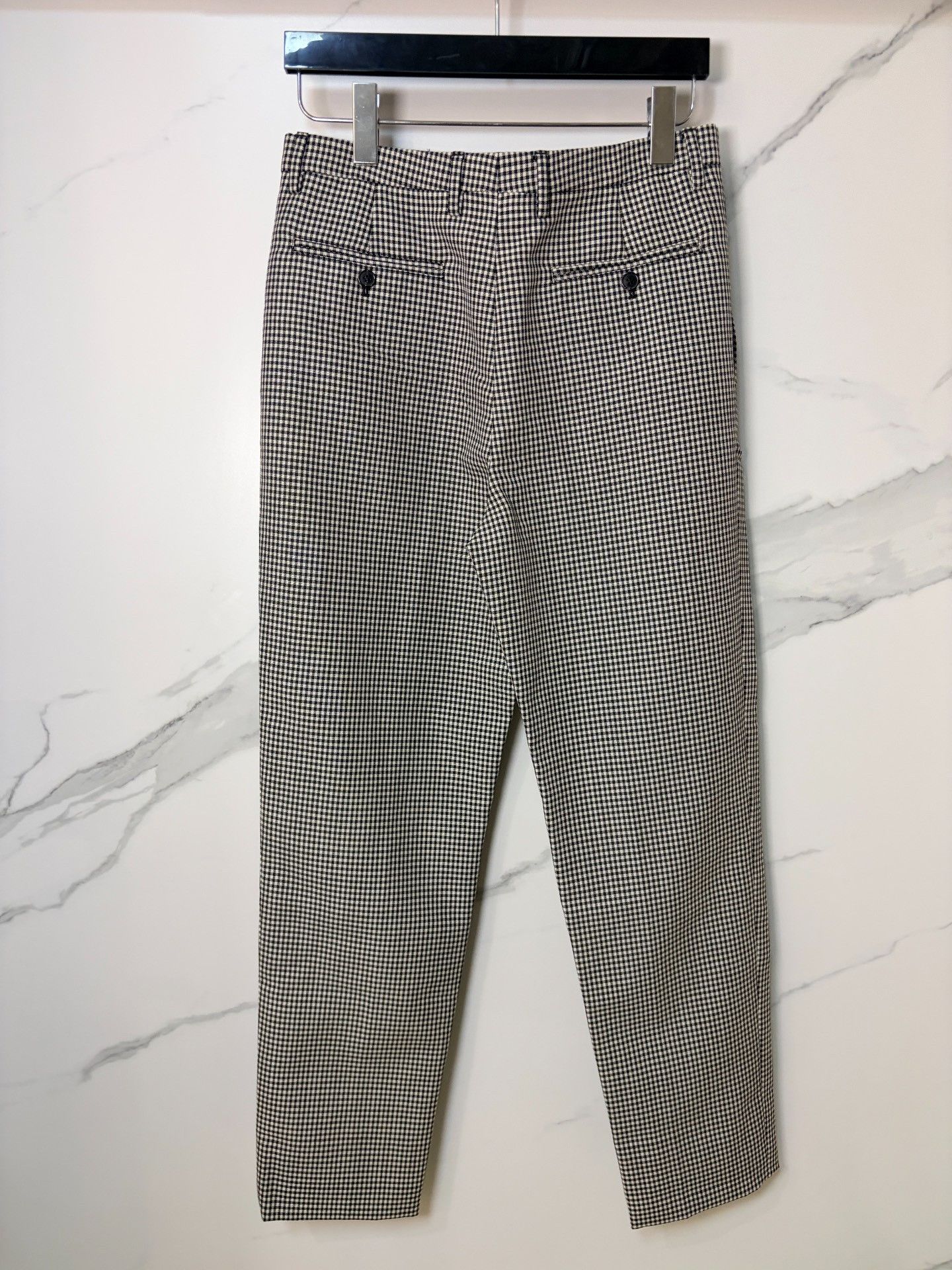 Saint Laurent Paris Saint Laurent 22SS Houndstooth Tailored Pants Size US 30 / EU 46 - 2 Thumbnail