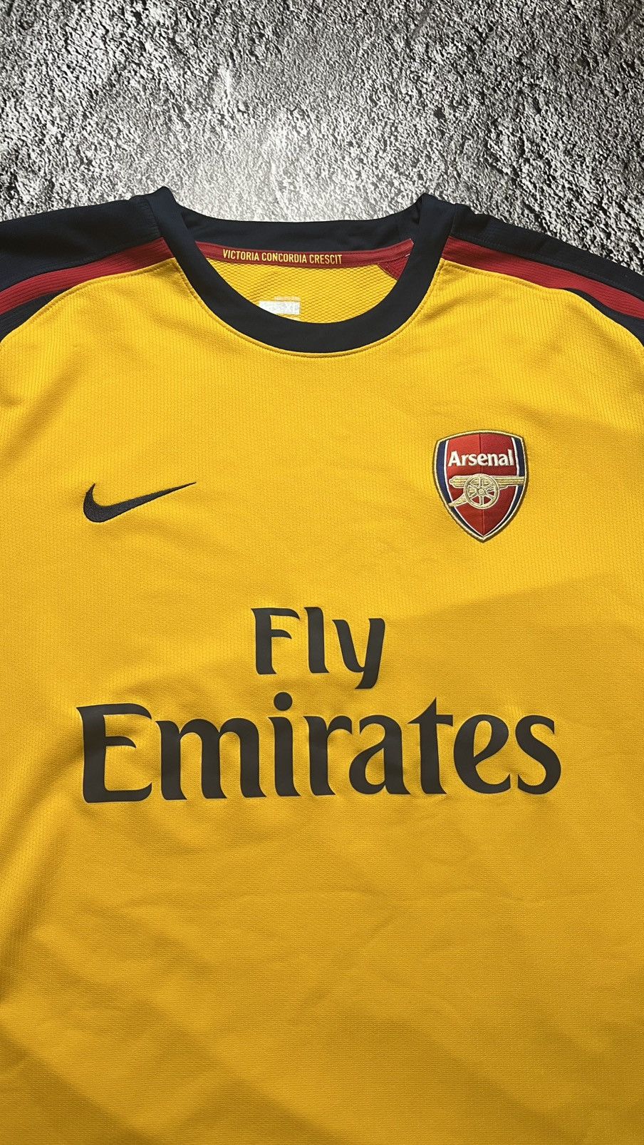 Nike 2008-2009 FC Arsenal London nike third rare vintage jersey Size US XL / EU 56 / 4 - 2 Thumbnail