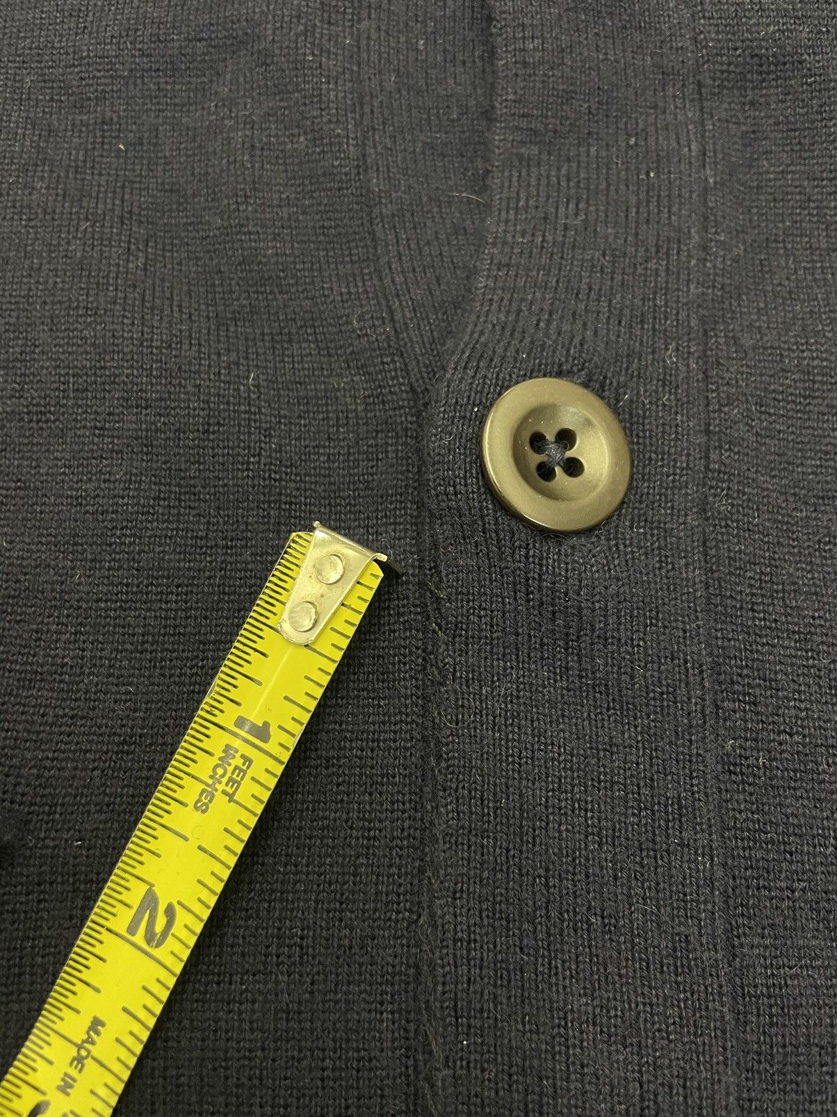 Polo Ralph Lauren Cashmere Blend Cardigan Sweat Jacket Patch Pockets Size US L / EU 52-54 / 3 - 6 Thumbnail