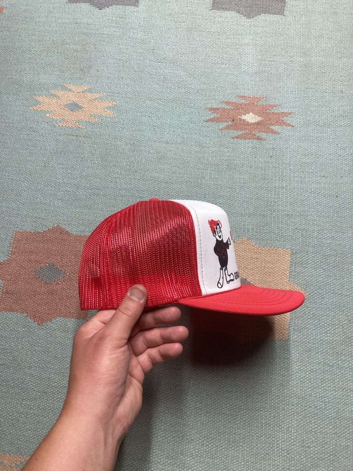 Vintage trucker hat Big L Lumberland grand ledge Michigan crimson Size ONE SIZE - 6 Thumbnail