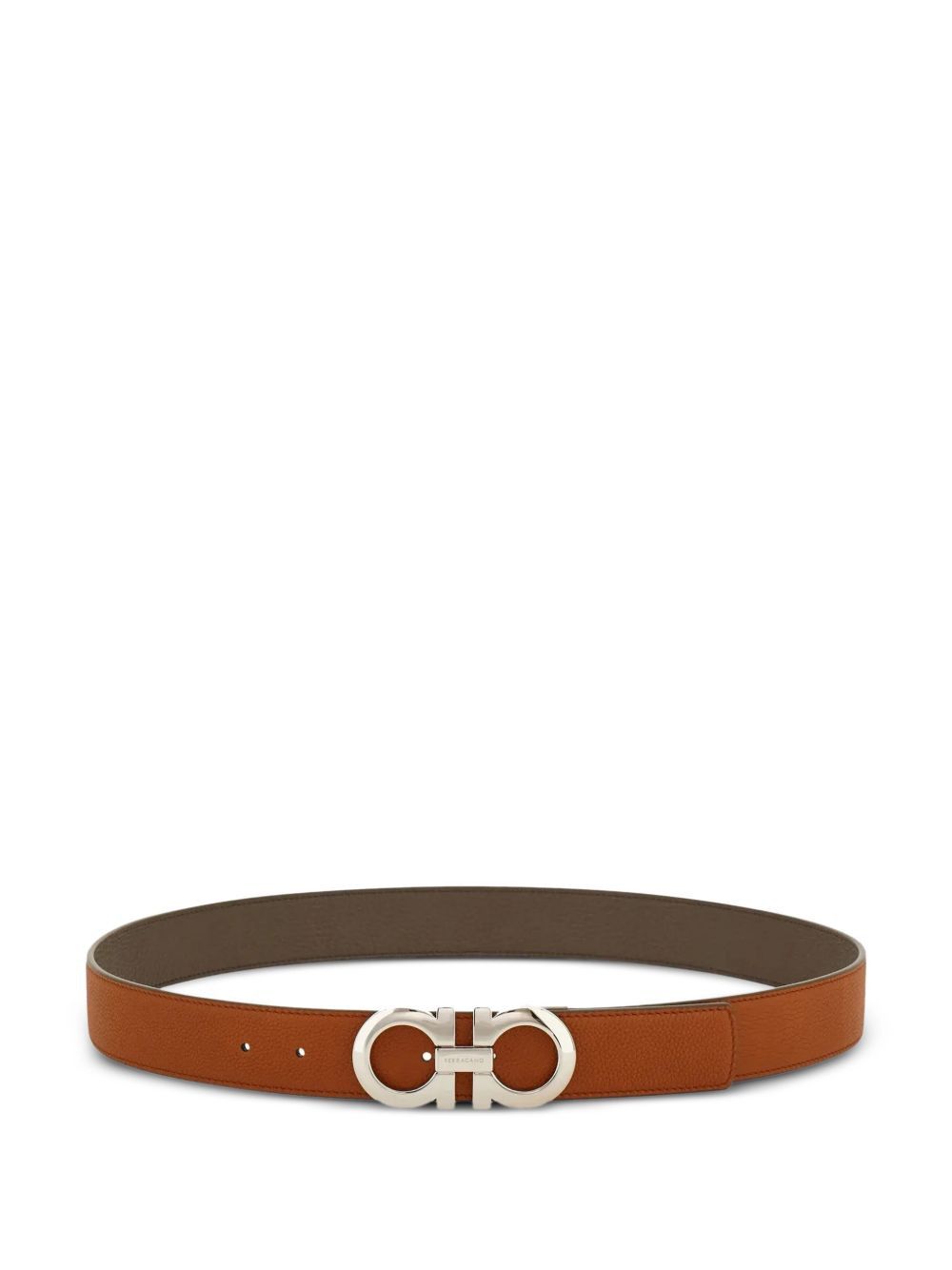 Salvatore Ferragamo GANCINI LEATHER BELT Size ONE SIZE - 1 Thumbnail