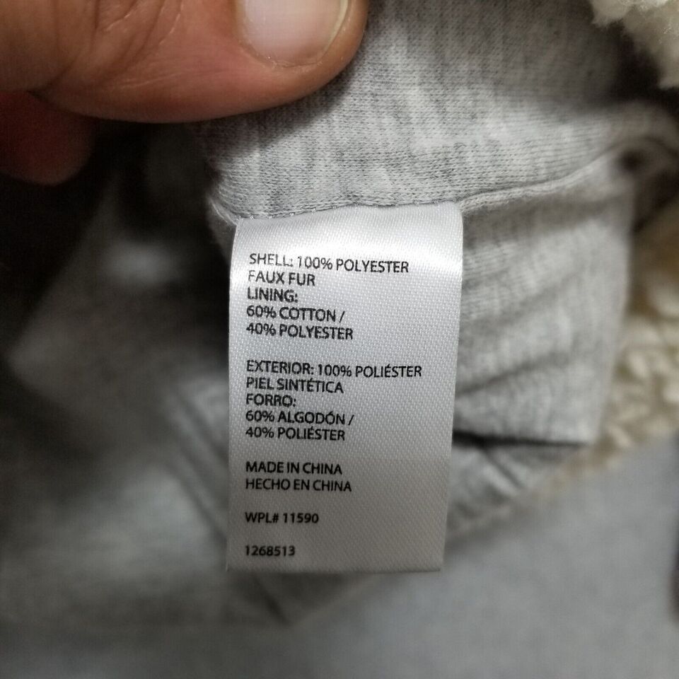 Weatherproof Weatherproof Sherpa Jacket Womens Small Ivory Pockets Zip Size S / US 4 / IT 40 - 11 Thumbnail