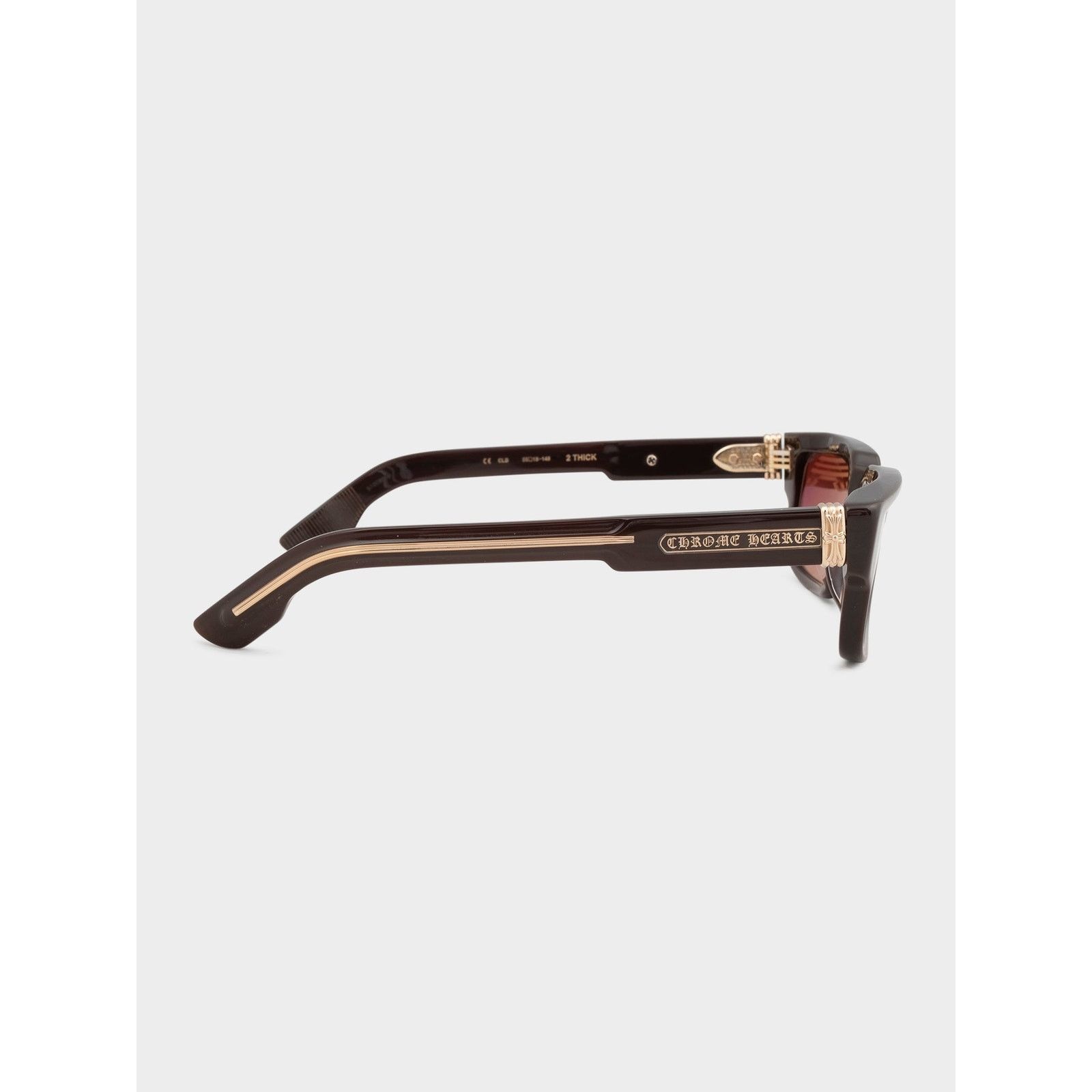 Chrome Hearts 2 Thick Sunglasses Size ONE SIZE - 4 Thumbnail