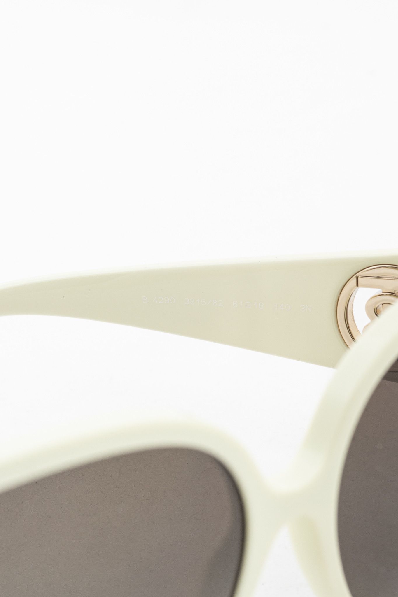 Burberry Burberry SS19 BE4920 Acetate Logo-Temple Square Sunglasses Size ONE SIZE - 6 Thumbnail