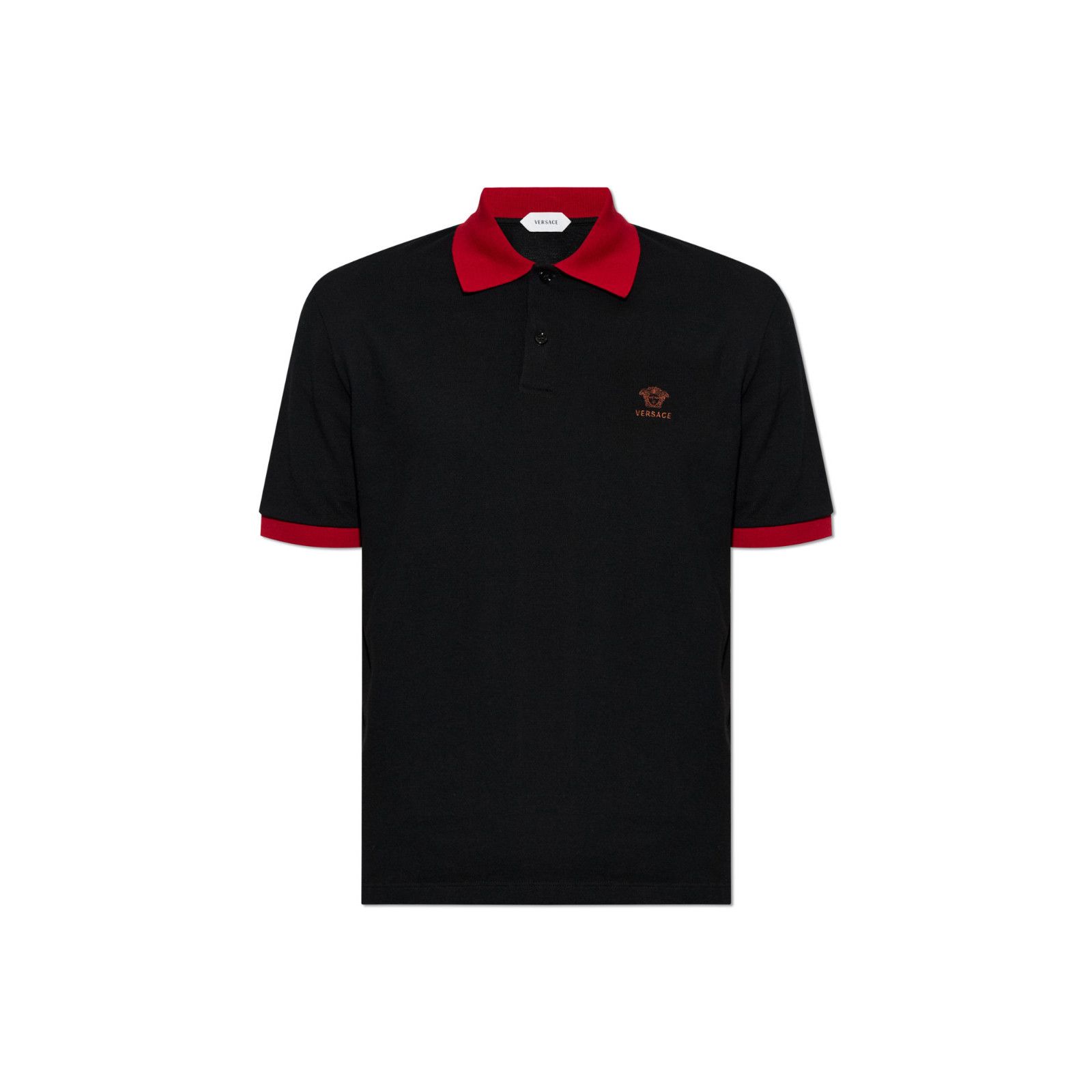 Versace VERSACE Black Cotton Polo New & Authentic (Men's size:S;) Size US S / EU 44-46 / 1 - 1 Preview