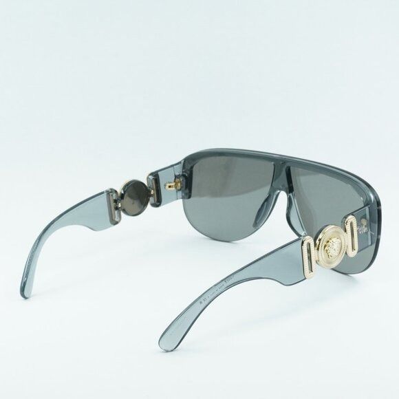 Versace Versace VE4391 311/6G Sunglasses Transparent Grey Aviator Size ONE SIZE - 11 Thumbnail