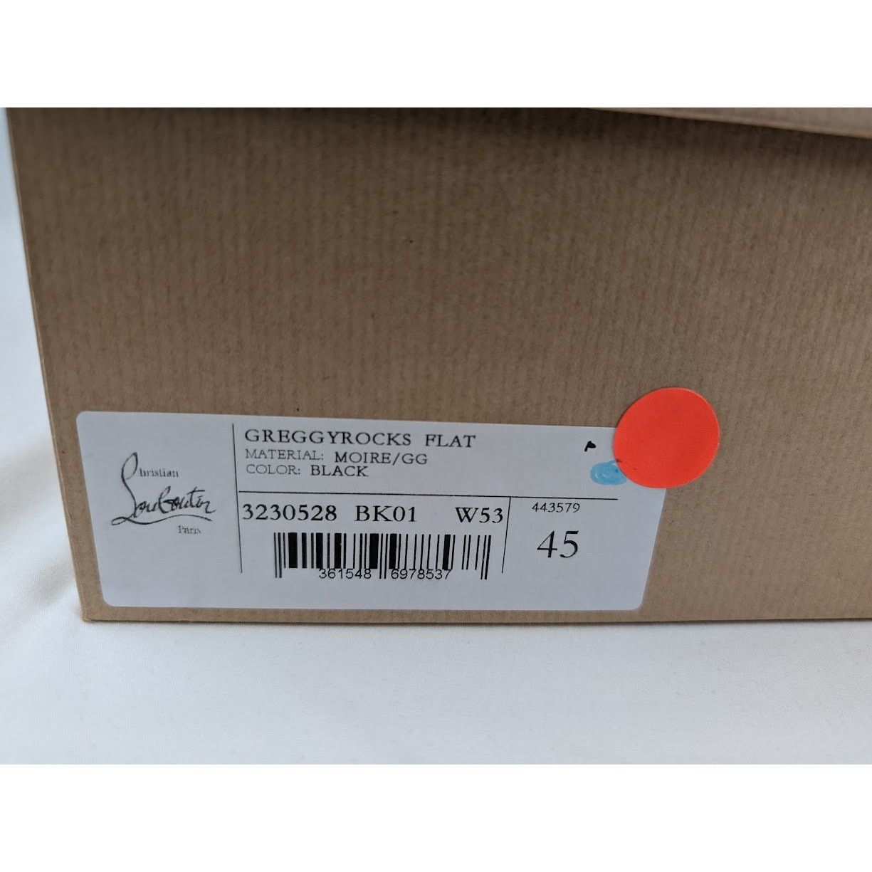 Christian Louboutin o1rshd1 Greggyrocks Flat Shoes in Black Size US 12 / EU 45 - 20 Thumbnail