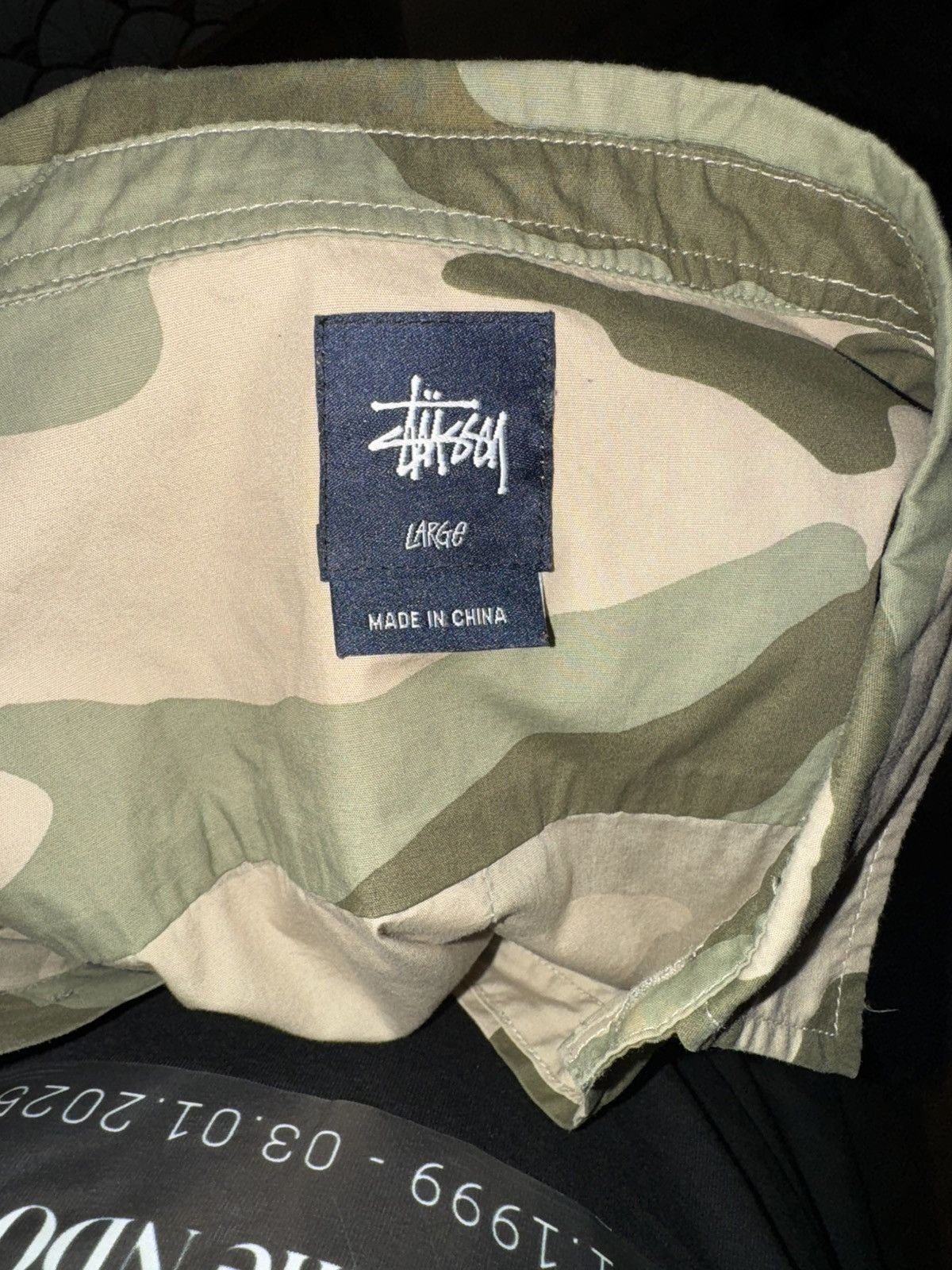 Stussy Stussy Camo shirt Size US M / EU 48-50 / 2 - 5 Thumbnail